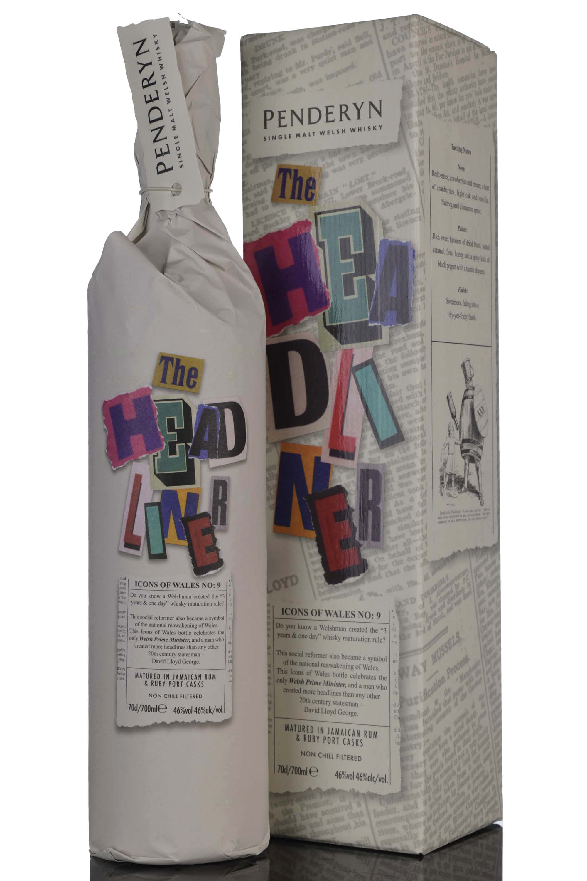 Penderyn Icons Of Wales - The Headliner No. 9/50 - 2022 Release