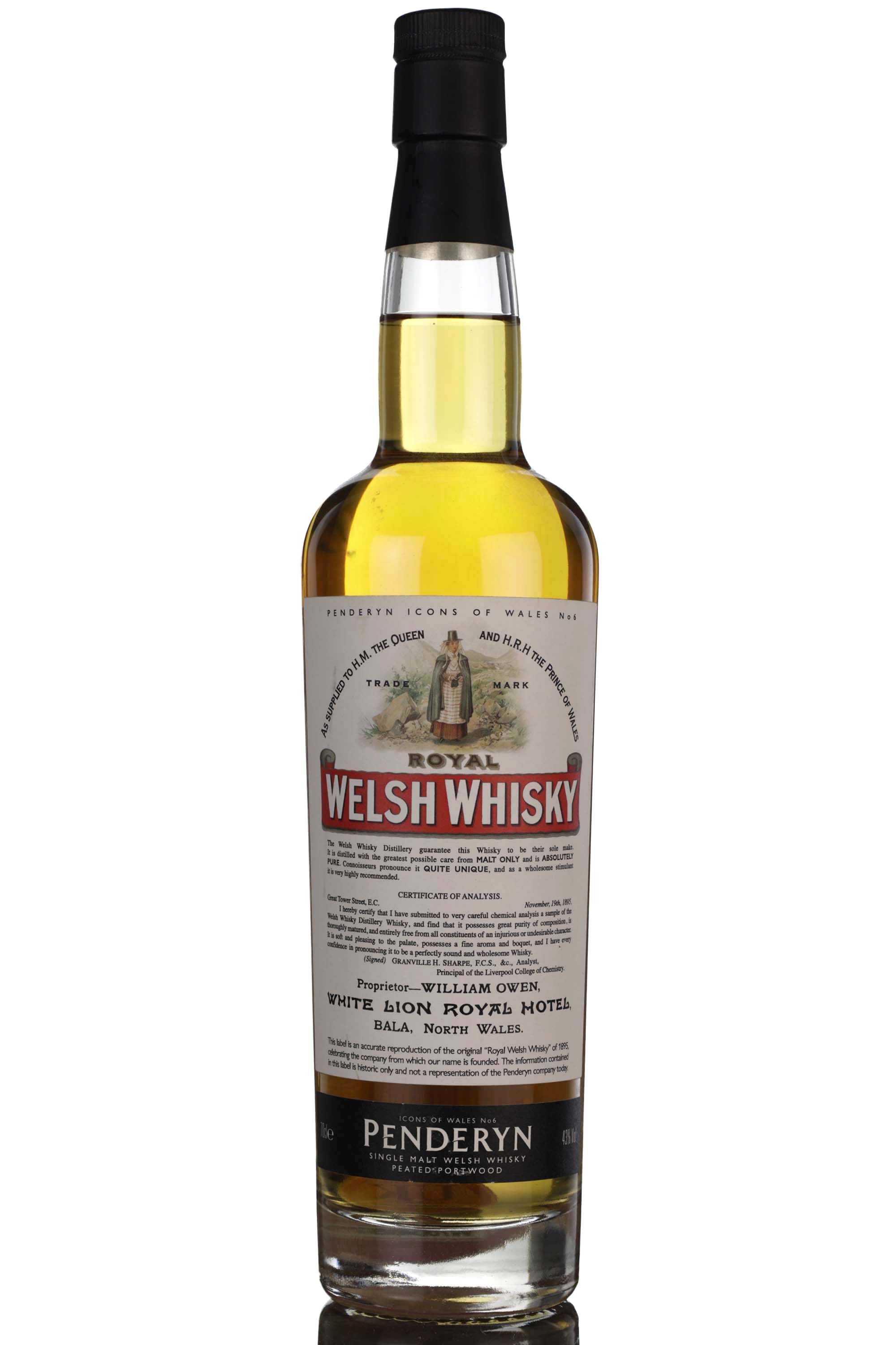 Penderyn Icons Of Wales - Royal Welsh Whisky No. 6/50 - 2019 Release