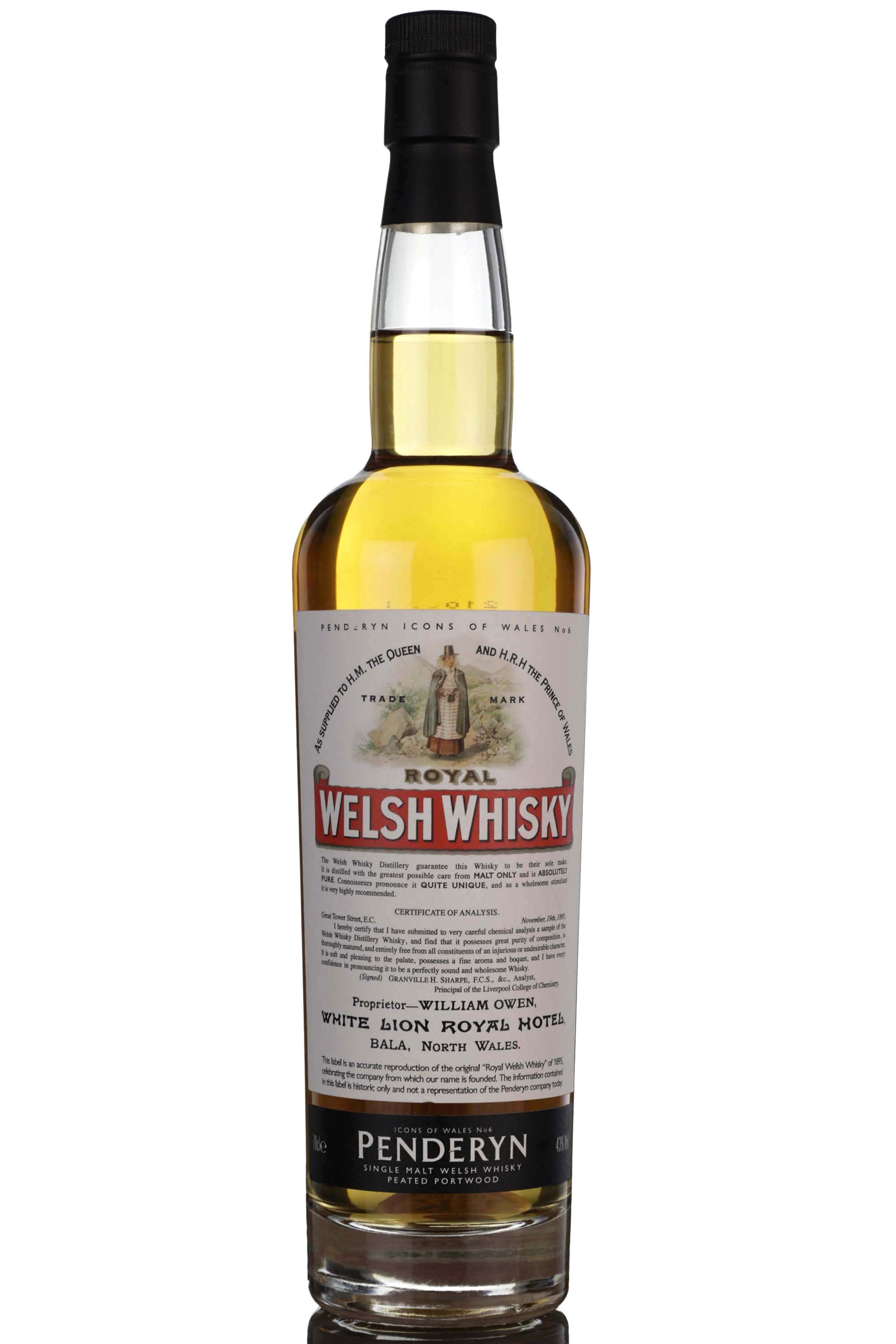 Penderyn Icons Of Wales - Royal Welsh Whisky No. 6/50 - 2019 Release