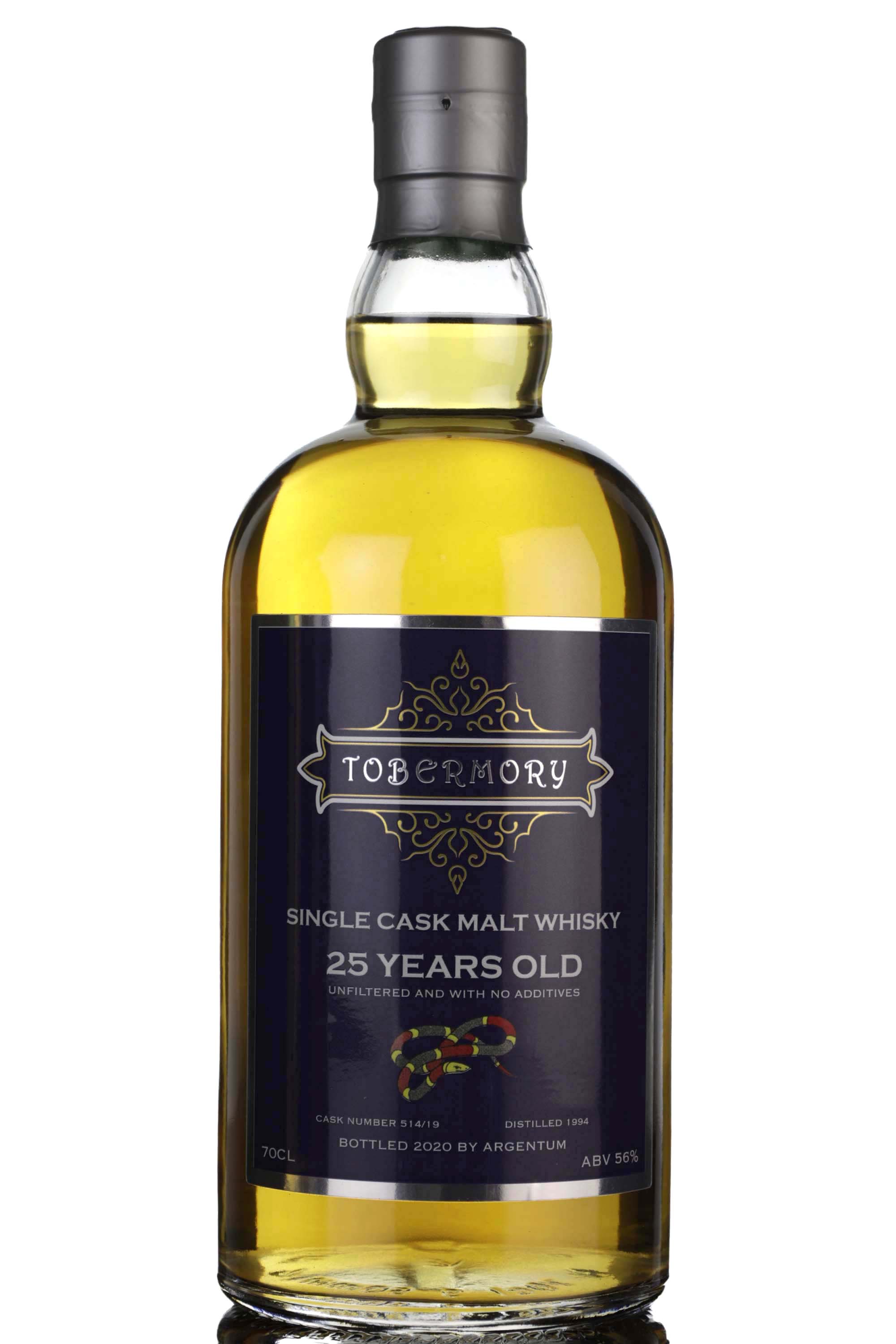 Tobermory 1994-2020 - 25 Year Old - Single Cask 514/19