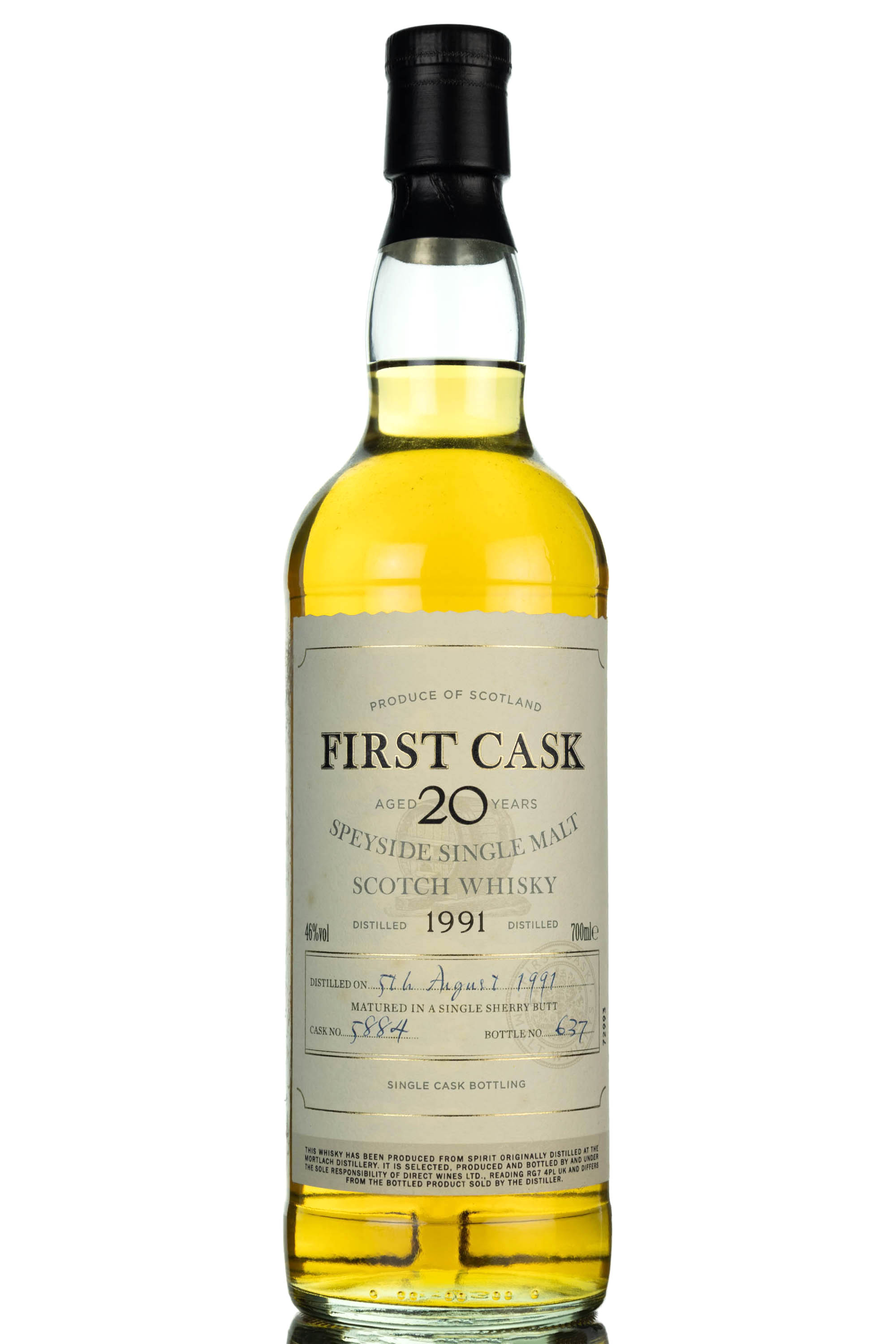 Mortlach 1991 - 20 Year Old - First Cask - Single Cask 5884