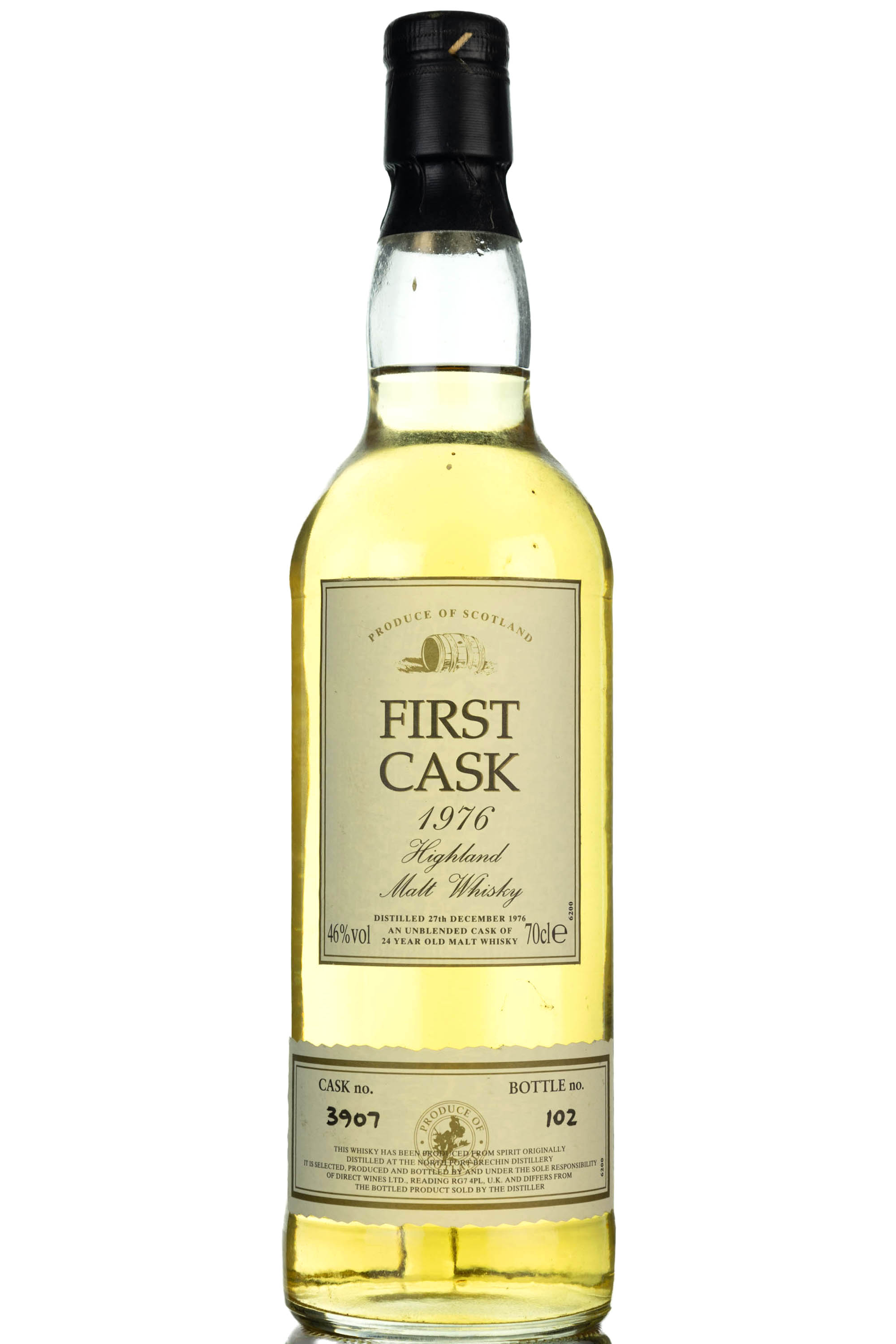 North Port 1976 - 24 Year Old - First Cask - Single Cask 3907
