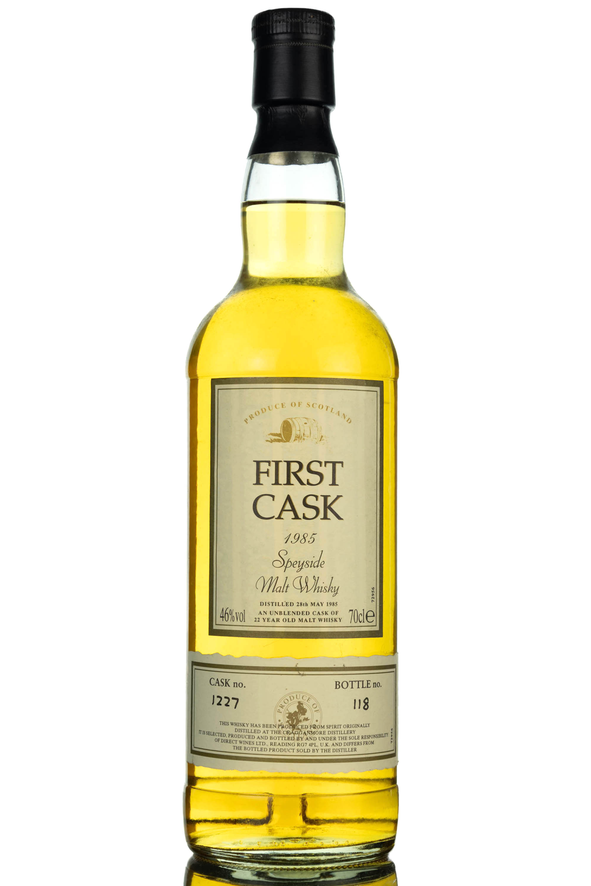 Cragganmore 1985 - 22 Year Old - First Cask - Single Cask 1227