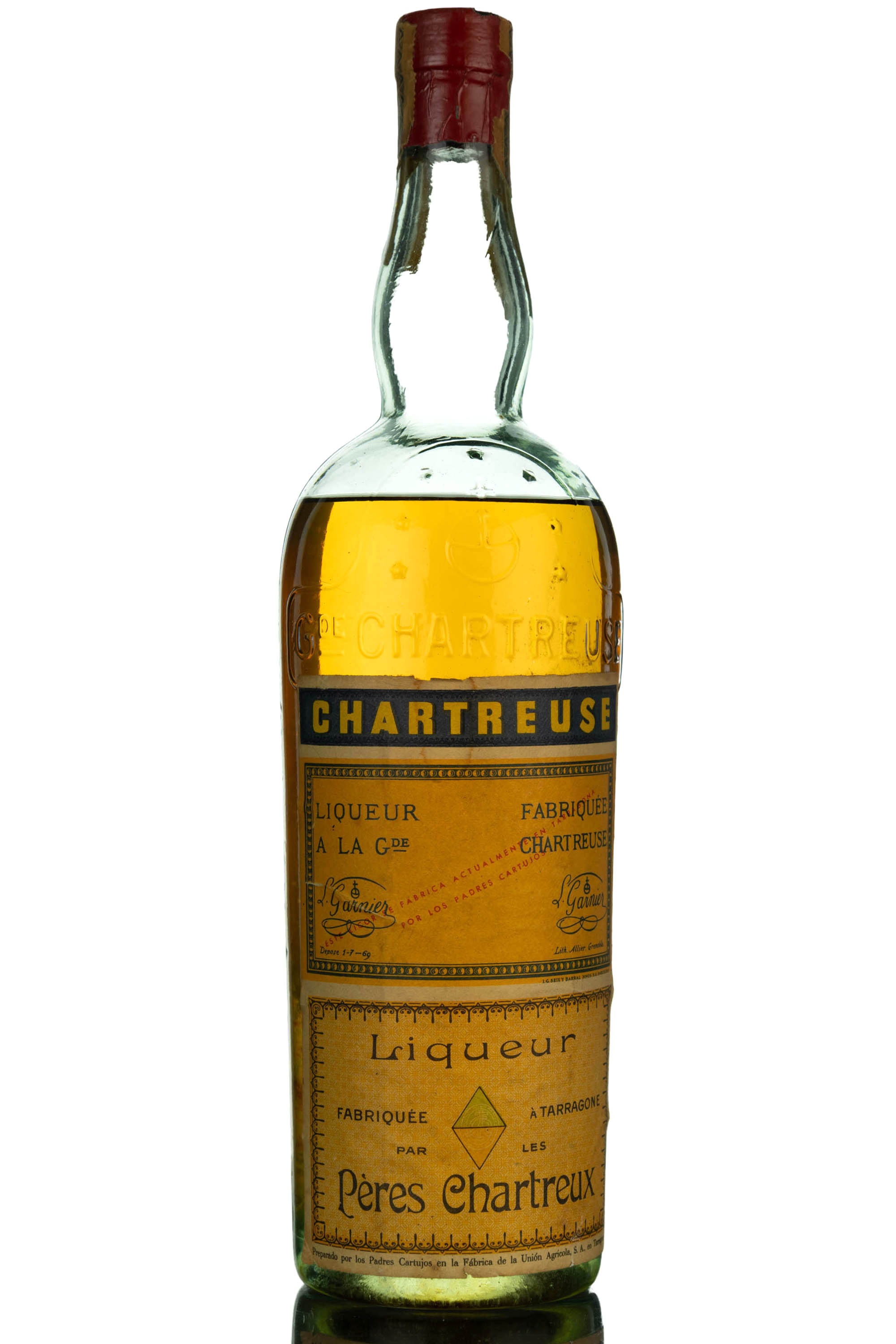Chartreuse Liqueur Peres Chartreux - 1950s