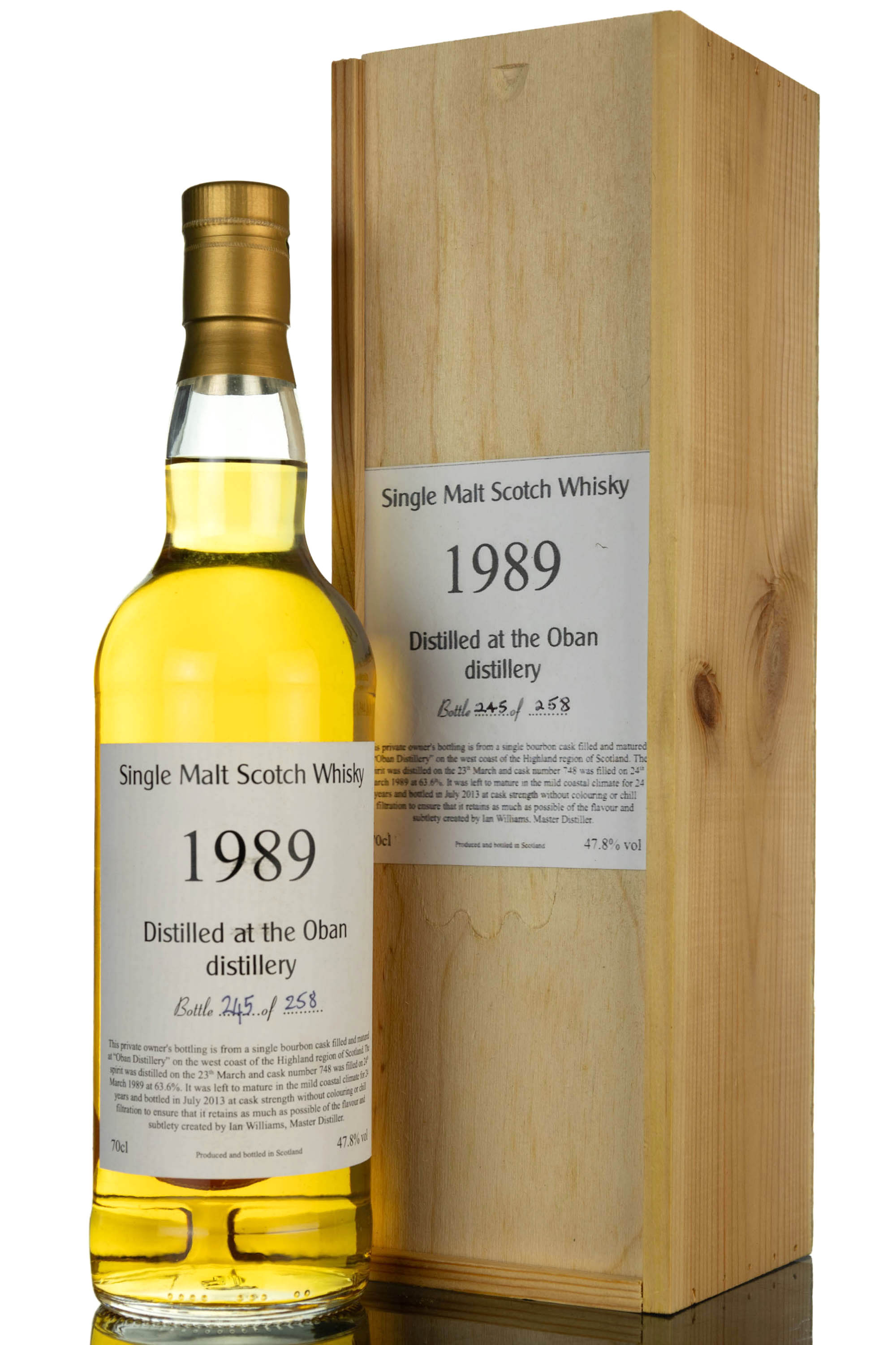 Oban 1989-2013 - 24 Year Old - Private Single Cask 748
