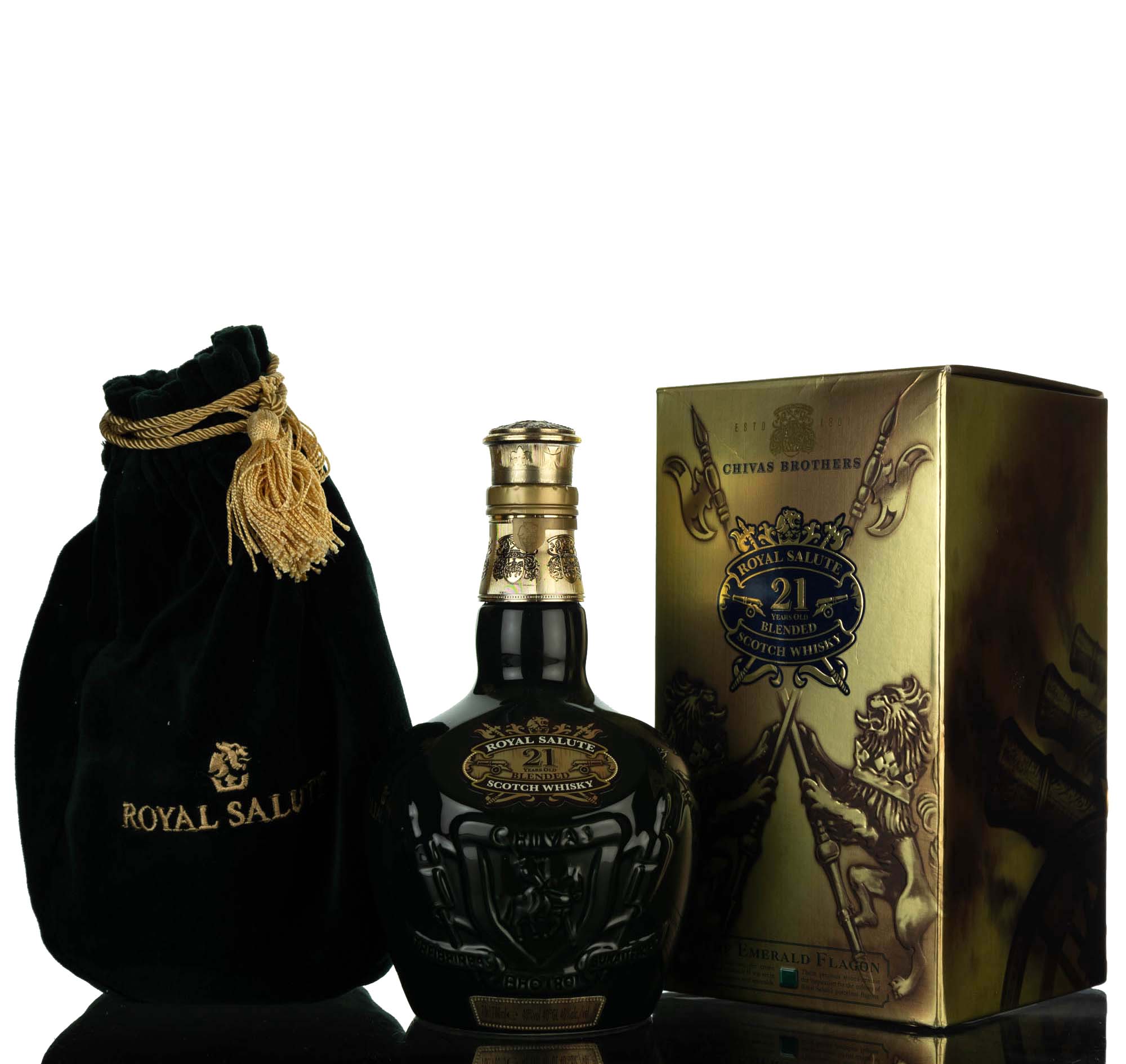 Royal Salute 21 Year Old - Emerald Ceramic - 2014 Release
