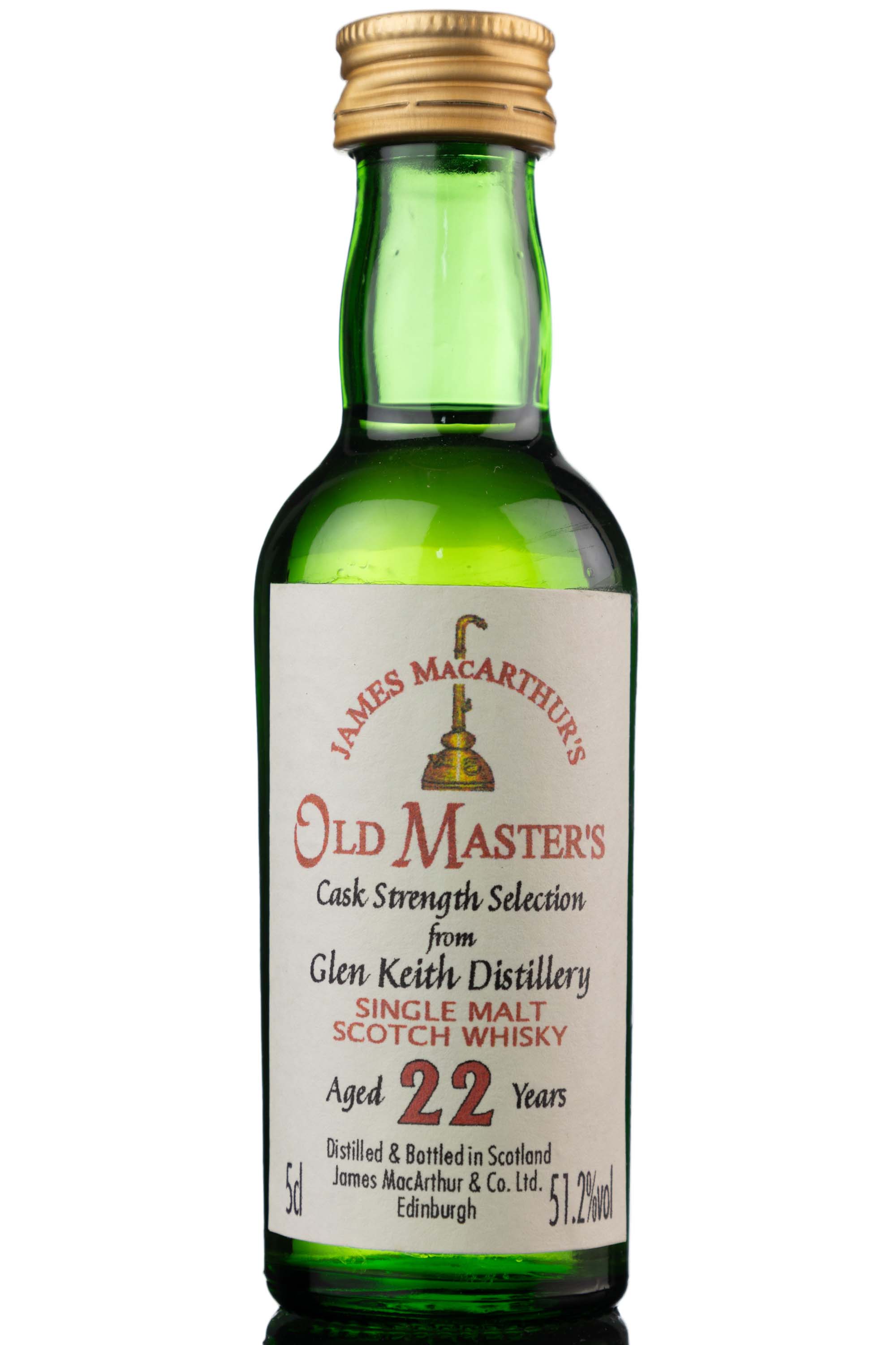 Glen Keith 22 Year Old - James MacArthur - Old Masters Miniature
