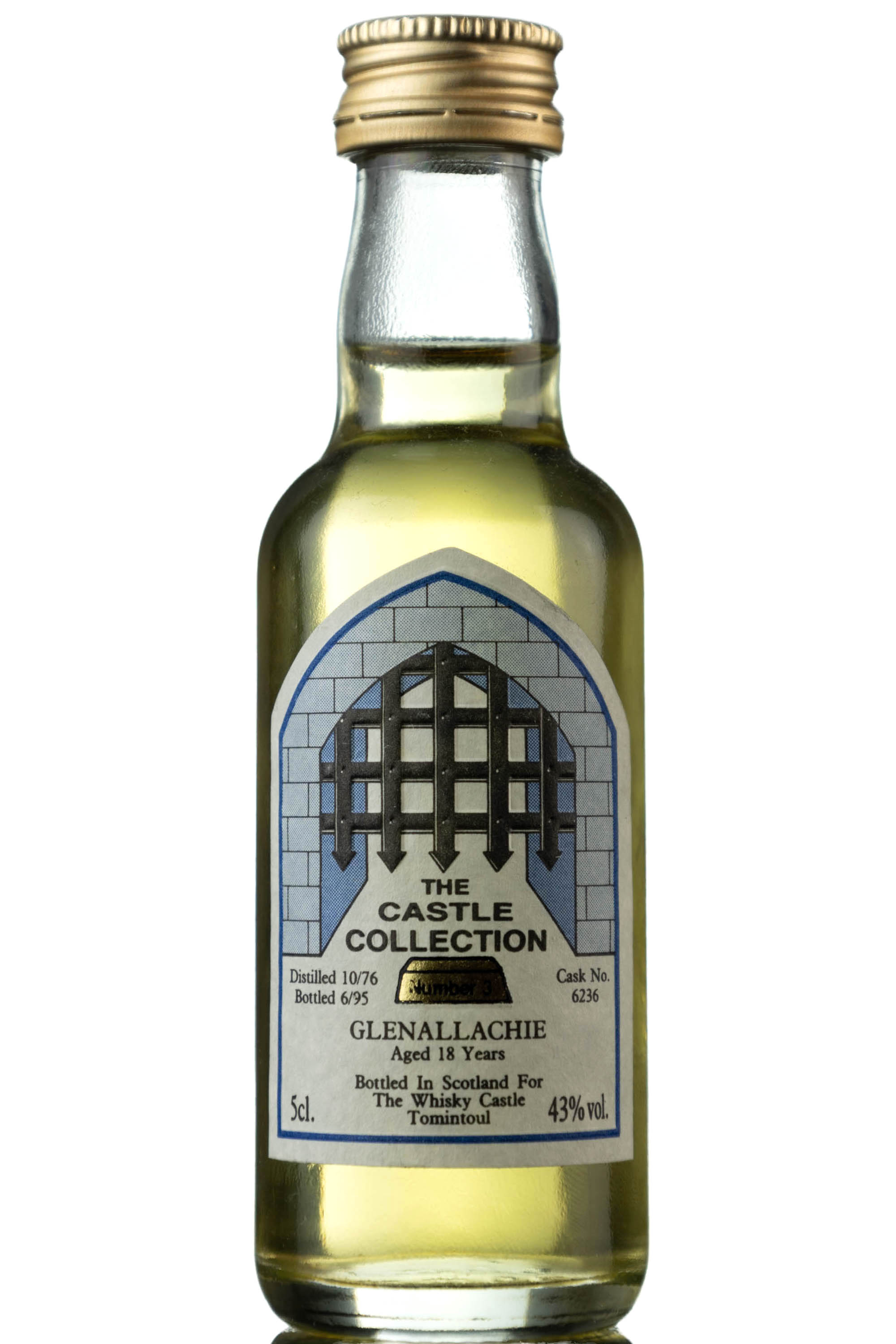 Glenallachie 1976-1995 - 18 Year Old - The Castle Collection Miniature