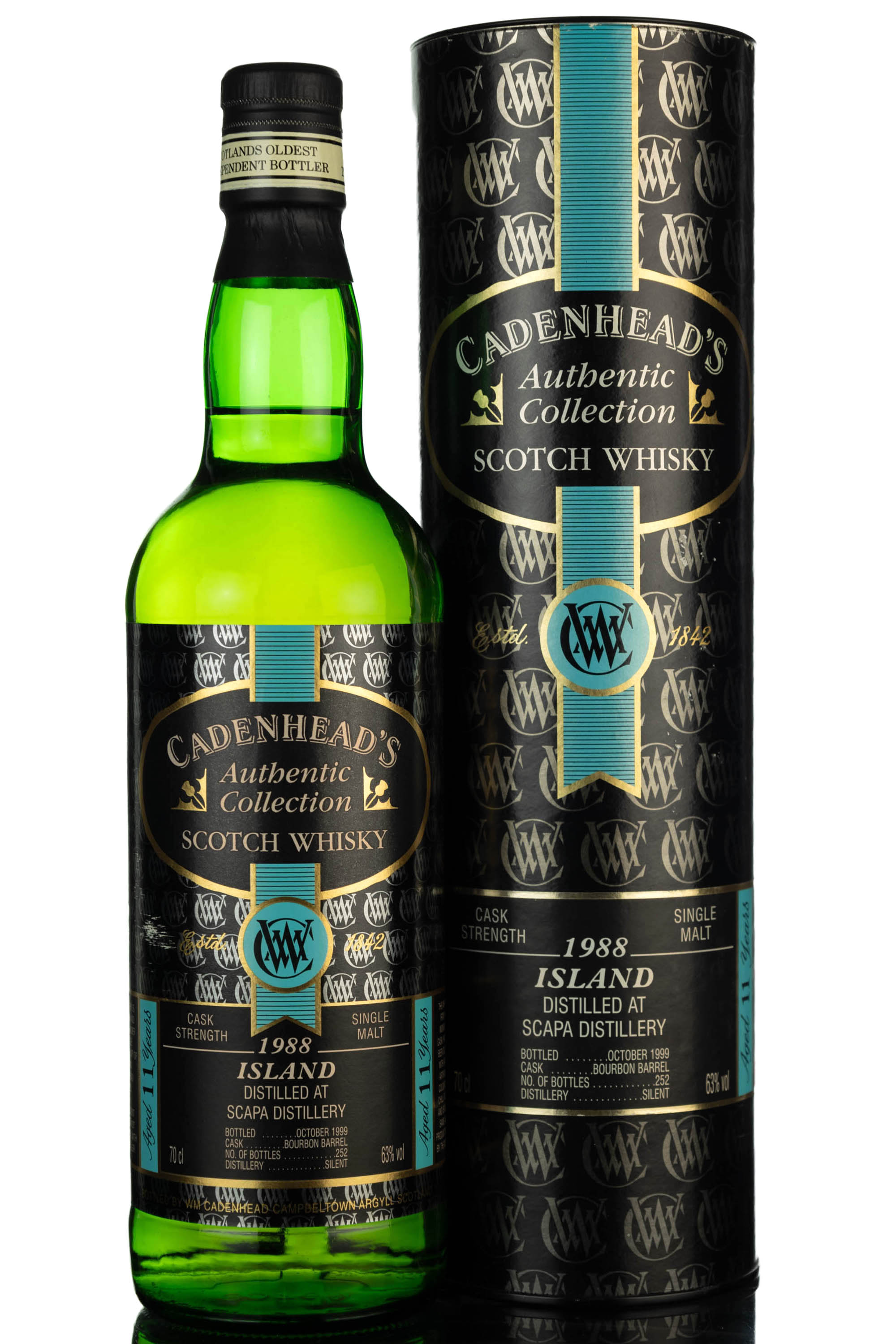 Scapa 1988-1999 - 11 Year Old - Cadenheads Authentic Collection - Single Cask