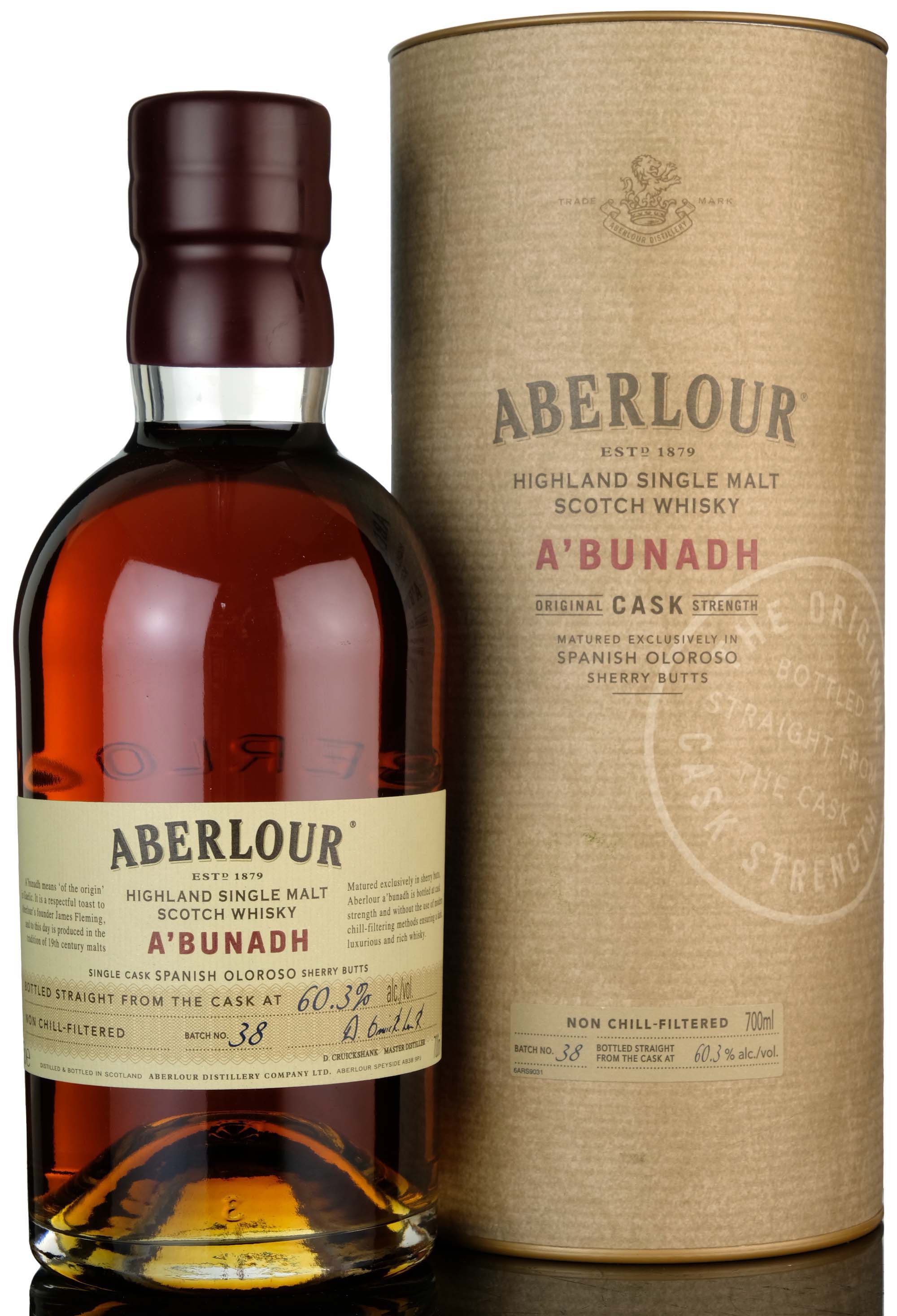 Aberlour A'bunadh - Batch 38 - 2011 Release