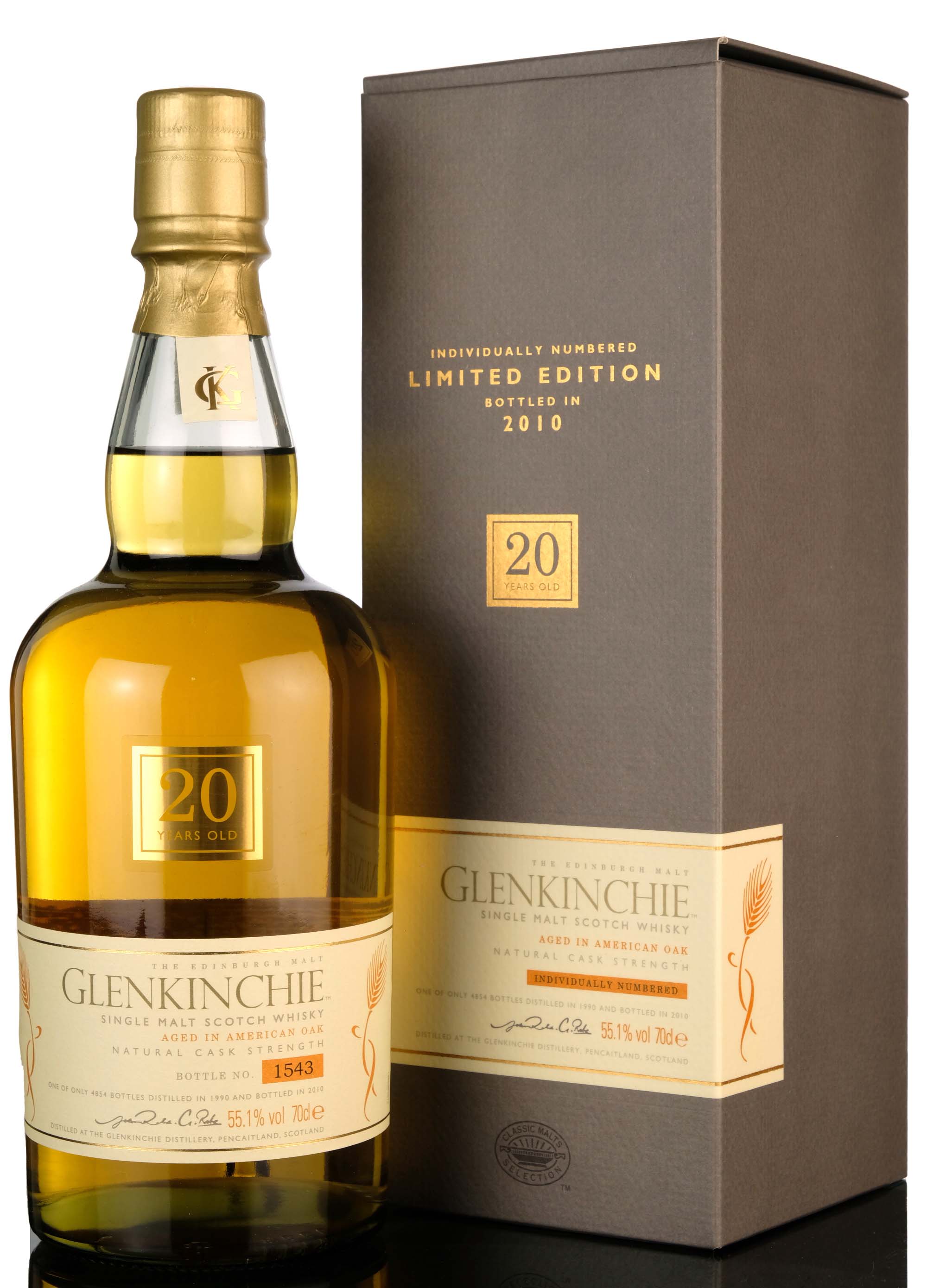 Glenkinchie 1990 - 20 Year Old - Special Release 2010