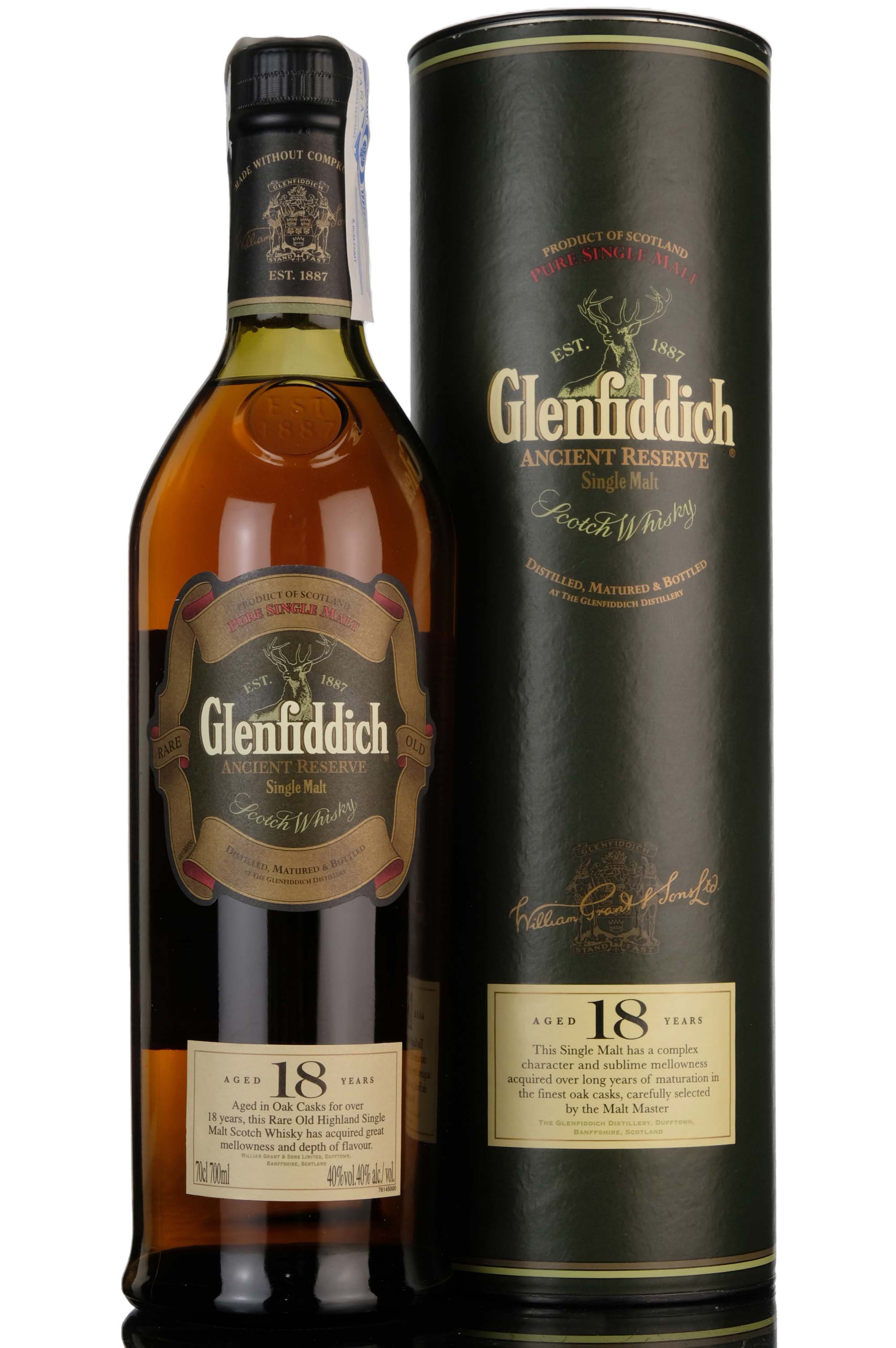 Glenfiddich 18 Year Old - Ancient Reserve - 2000s