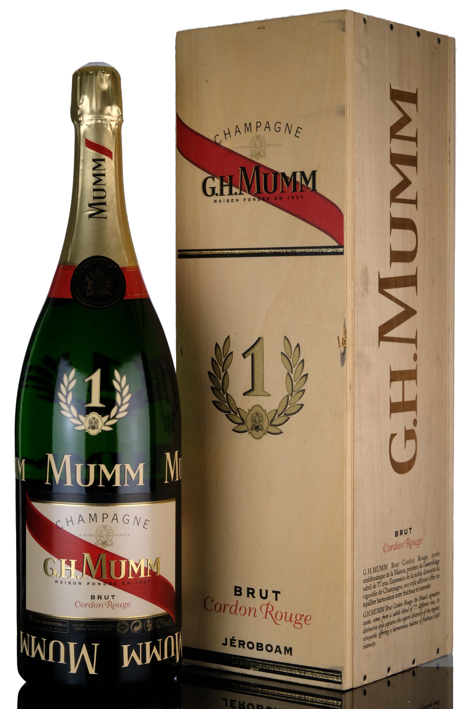 G.H Mumm Cordon Rouge Champagne - F1 No.1 Victory Jeroboam