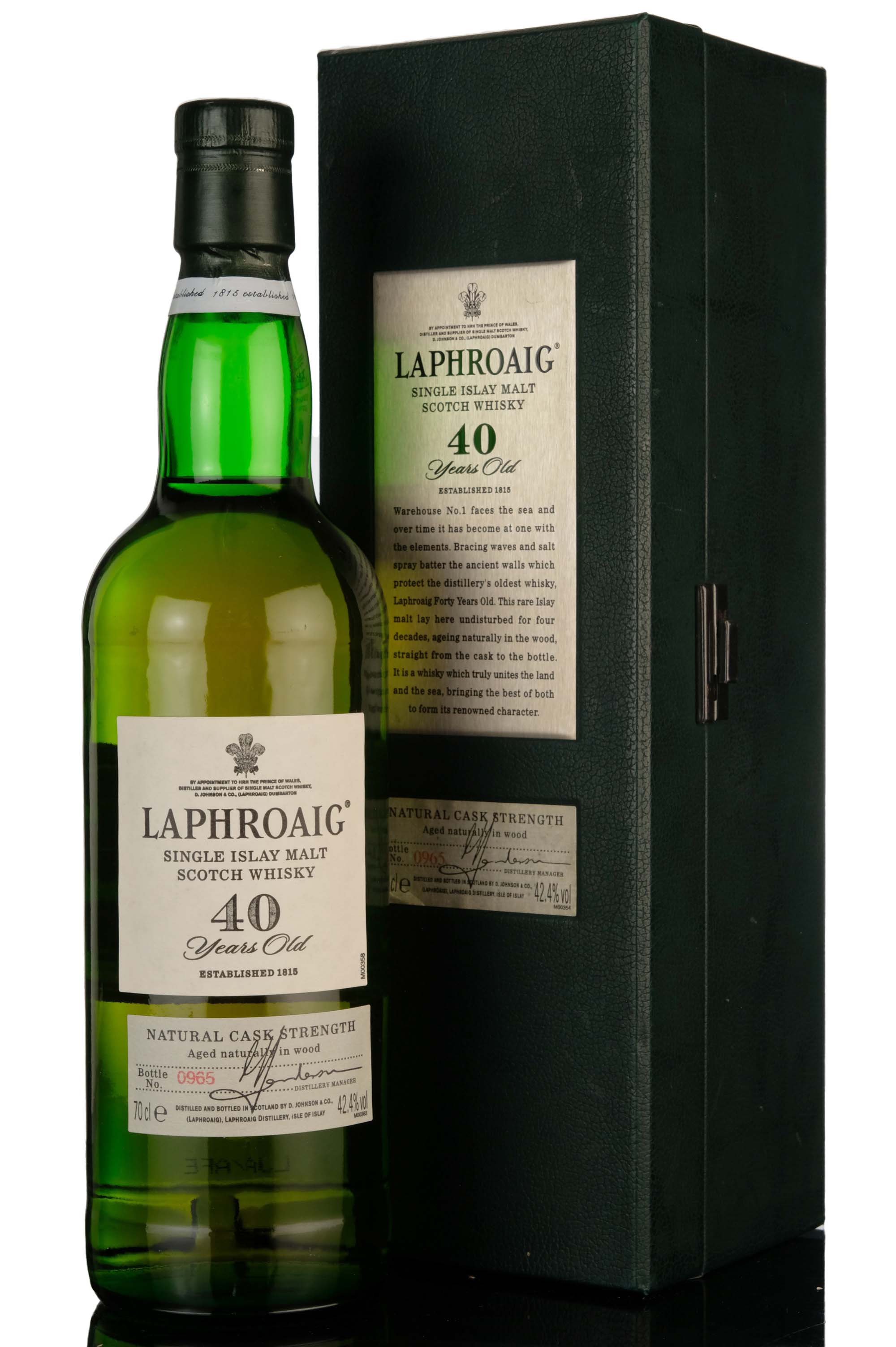 Laphroaig 1960-2001 - 40 Year Old