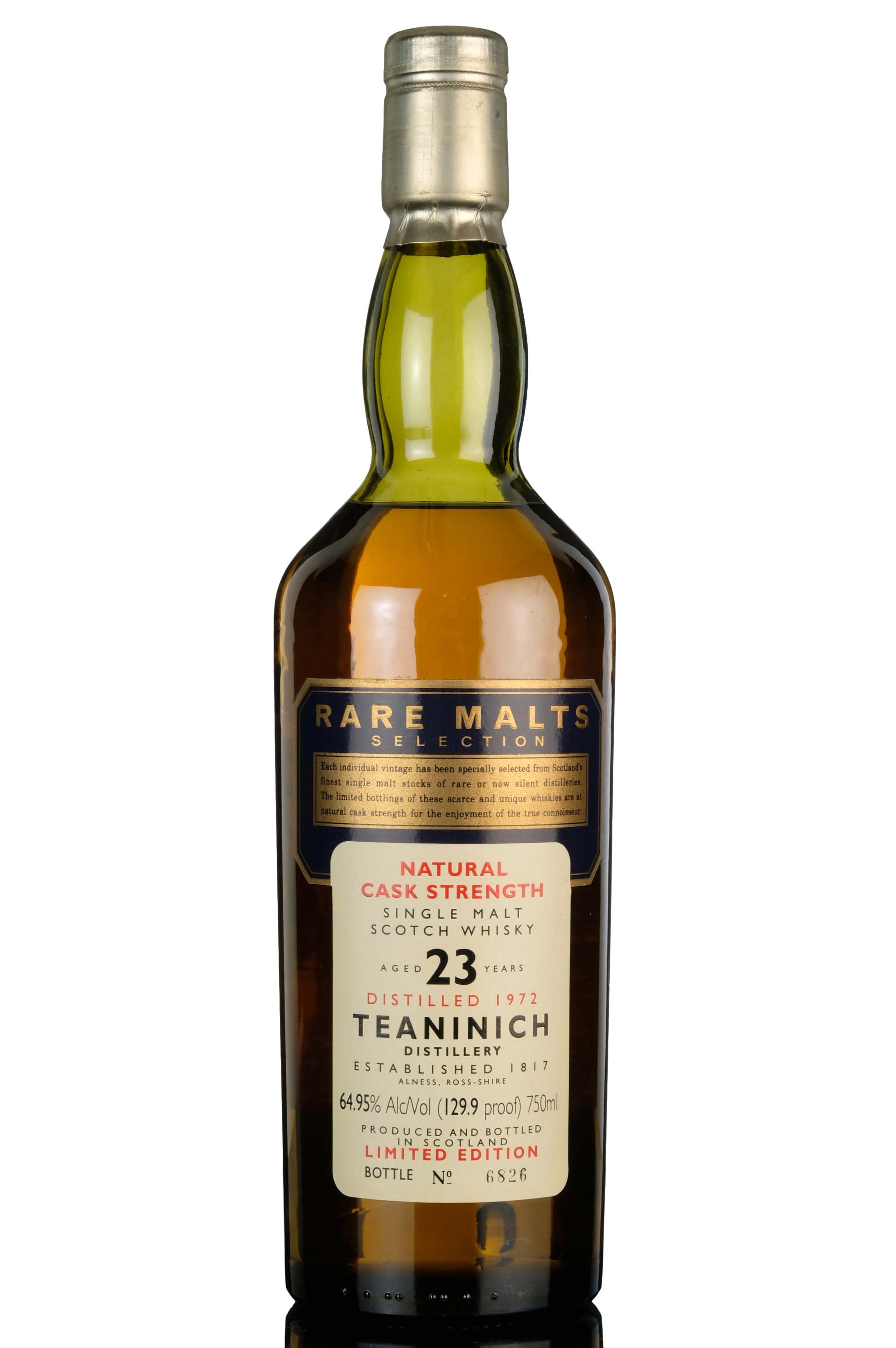 Teaninich 1972 - 23 Year Old - Rare Malts 64.95% - USA