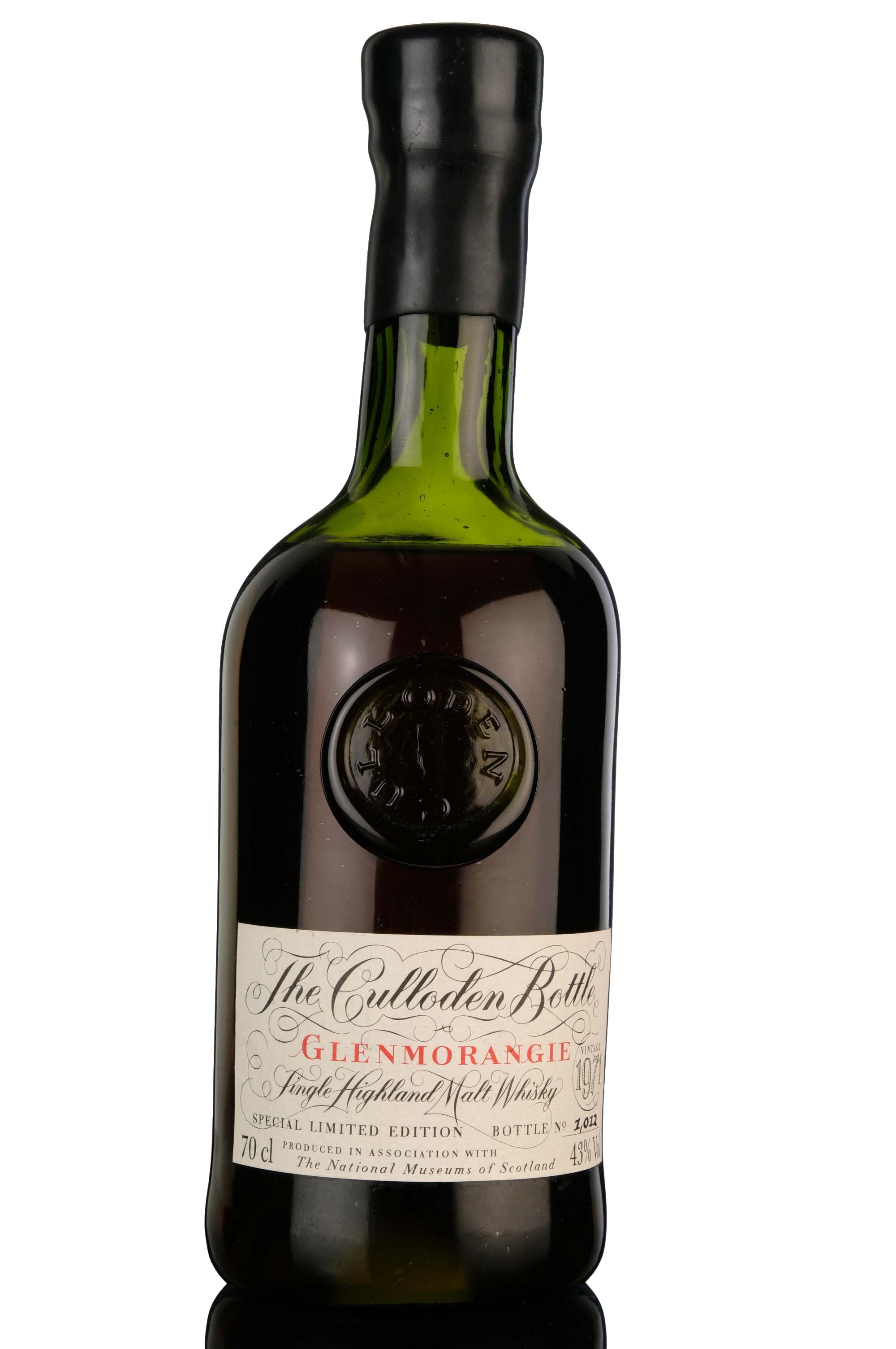 Glenmorangie 1971-1995 - The Culloden Bottle