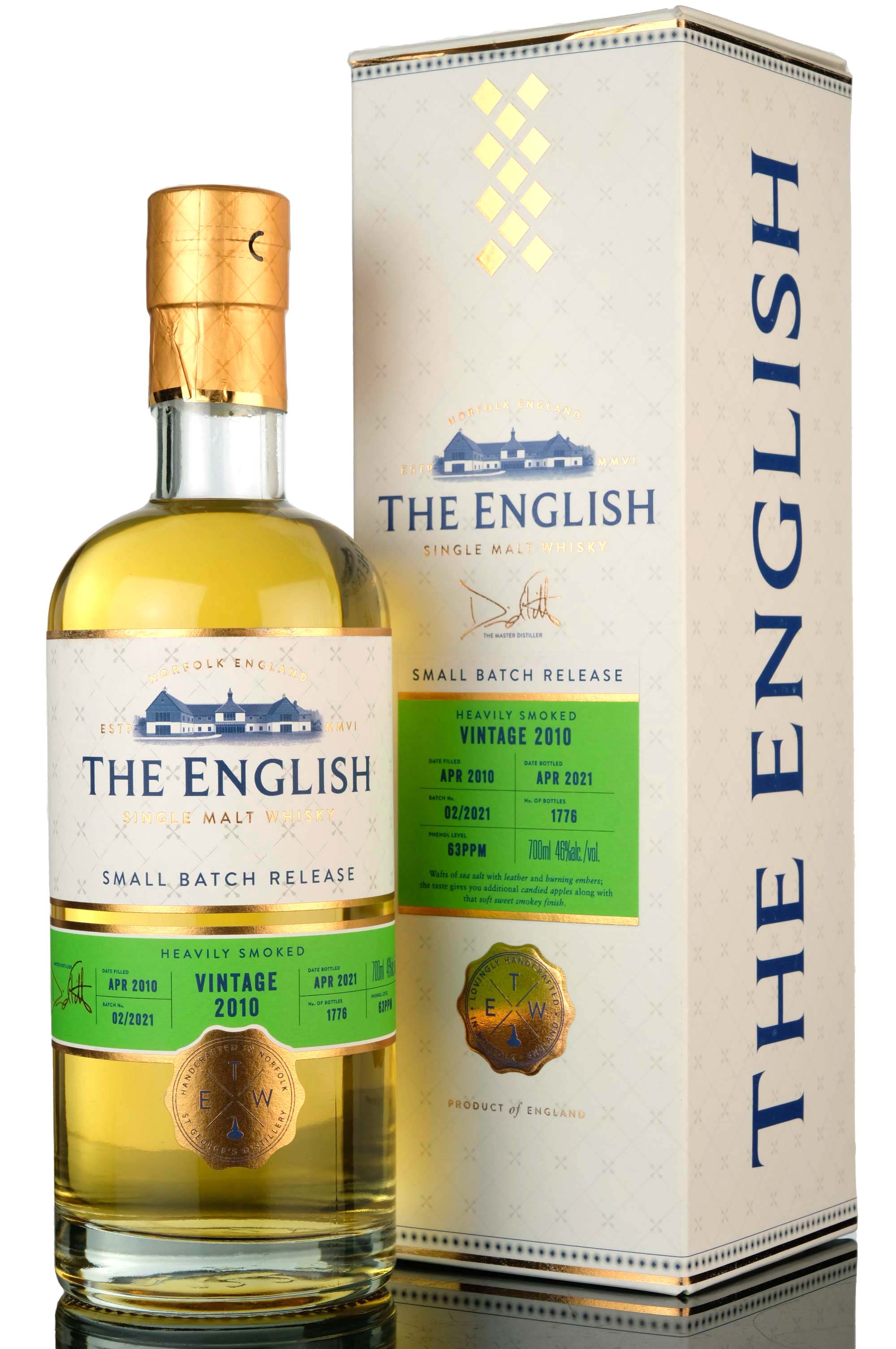 The English Whisky 2010-2021 - Small Batch Release 2