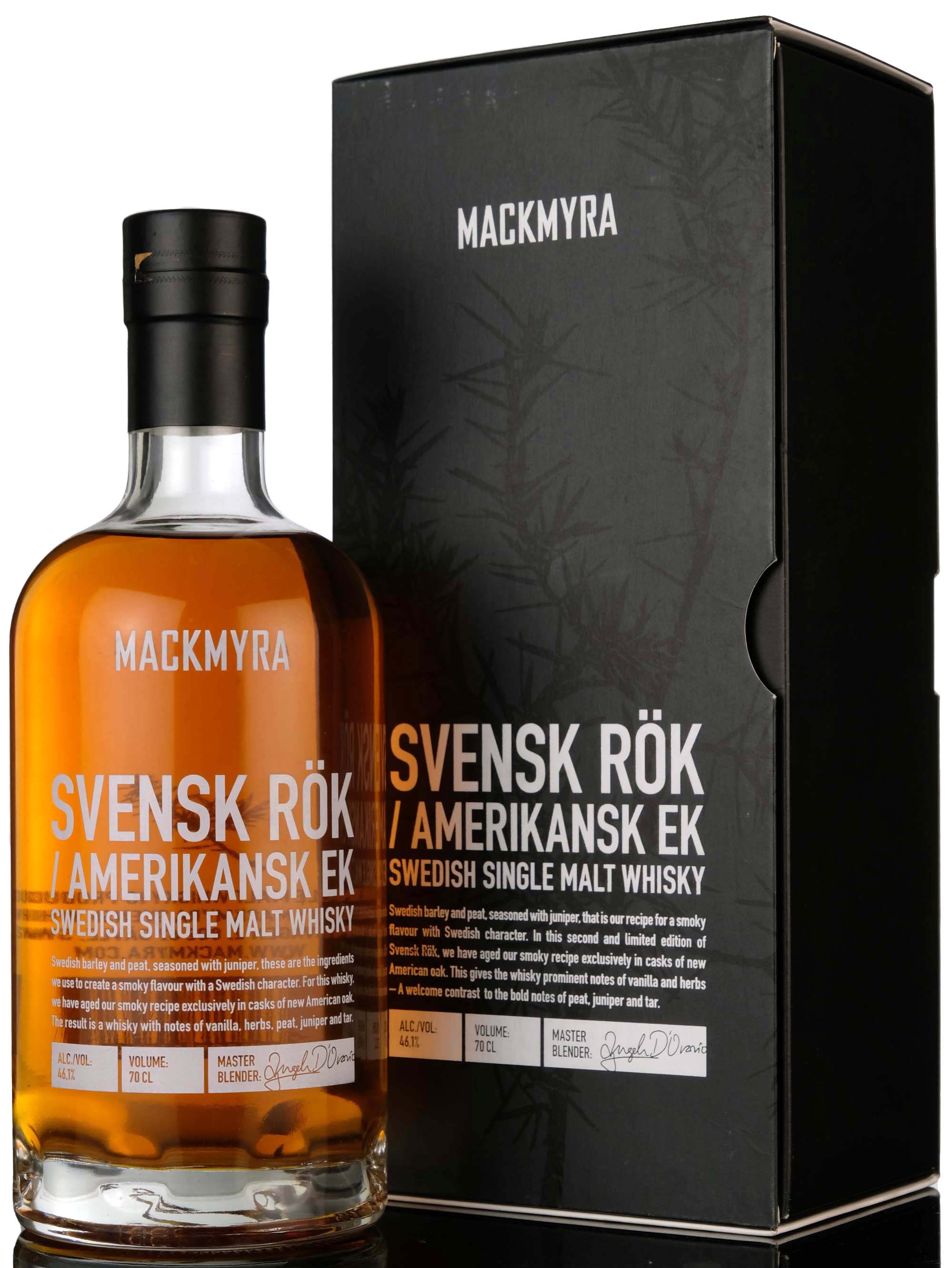 Mackmyra Svensk Rök / Amerikansk Ek - 2017 Release