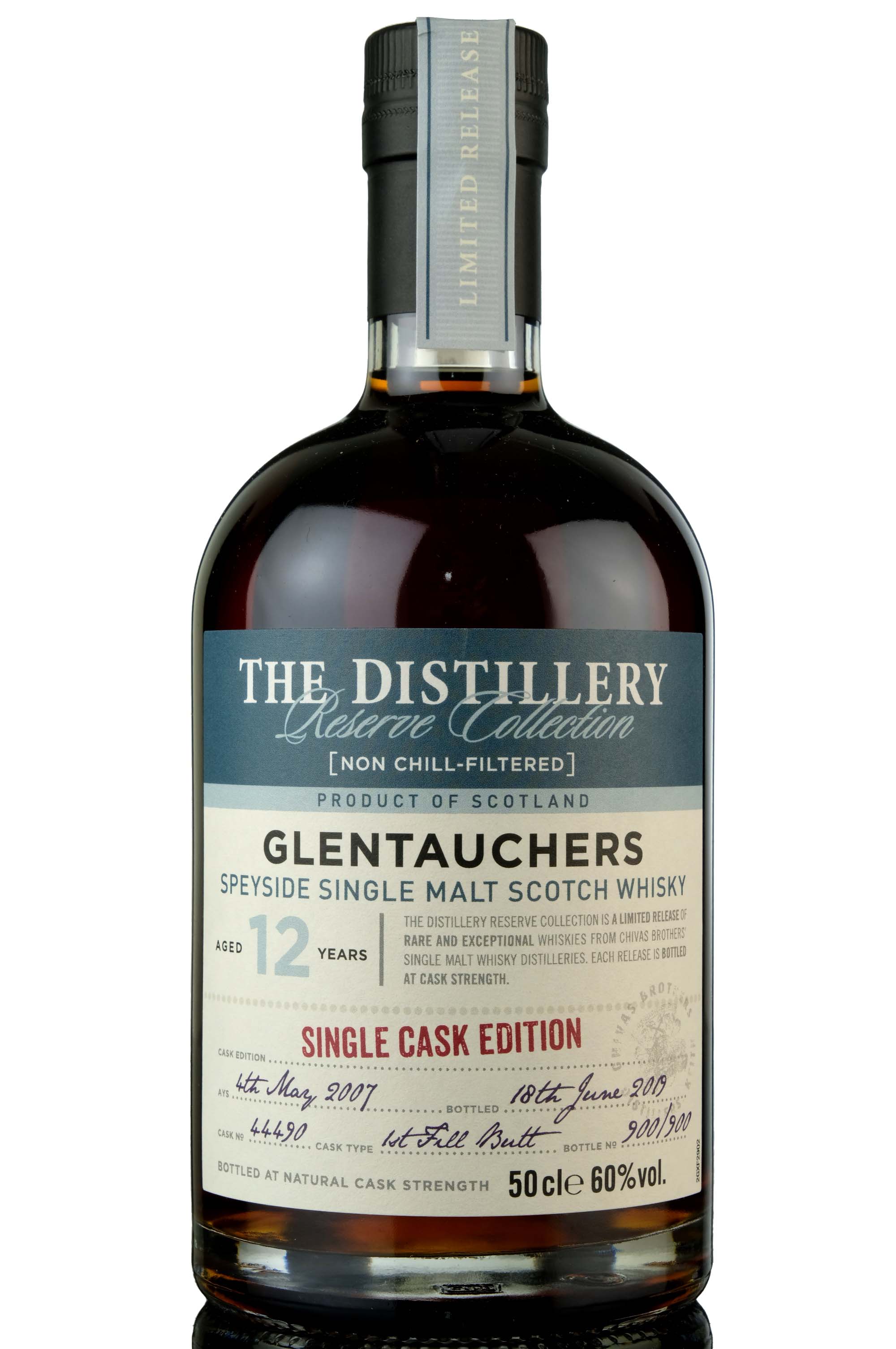 Glentauchers 2007-2019 - 12 Year Old - Distillery Reserve Collection - Single Cask 44490