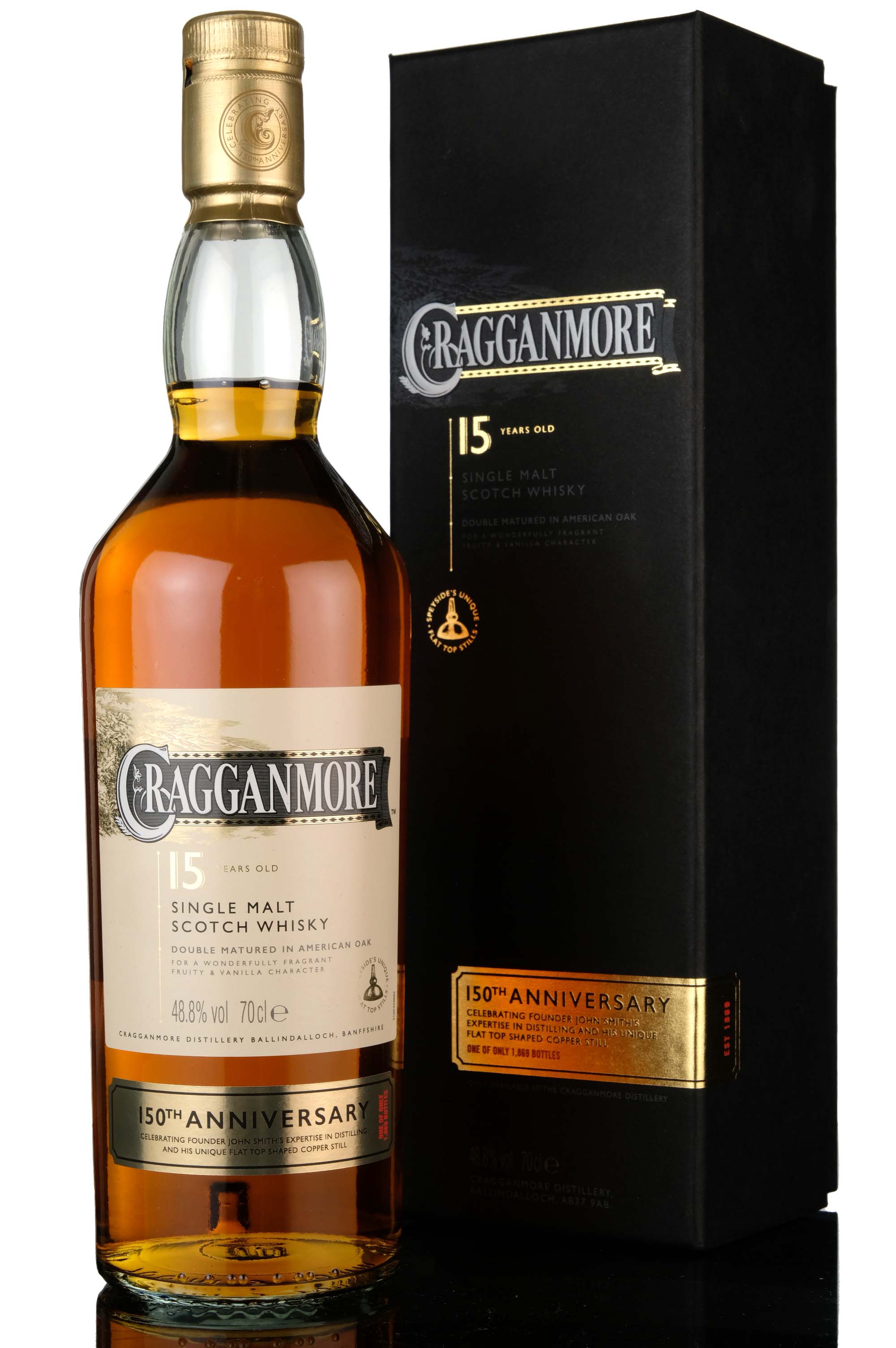 Cragganmore 15 Year Old - 150th Anniversary 1869-2019
