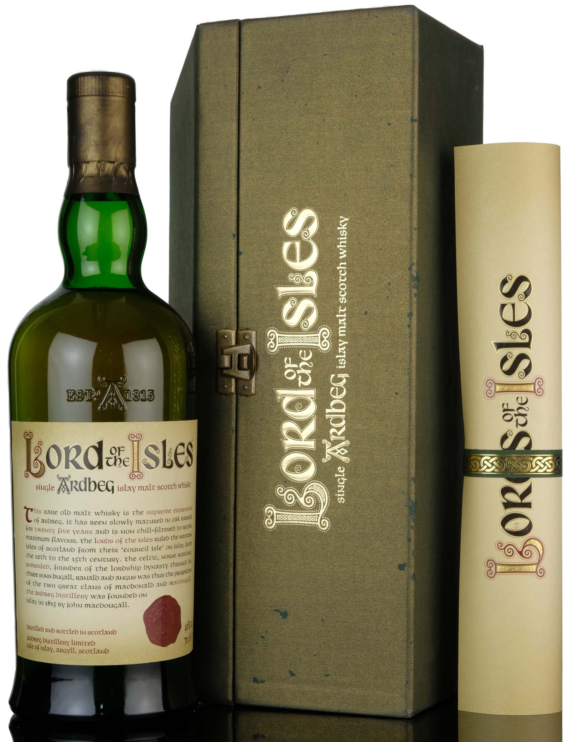 Ardbeg 25 Year Old - Lord Of The Isles - 2002 Release