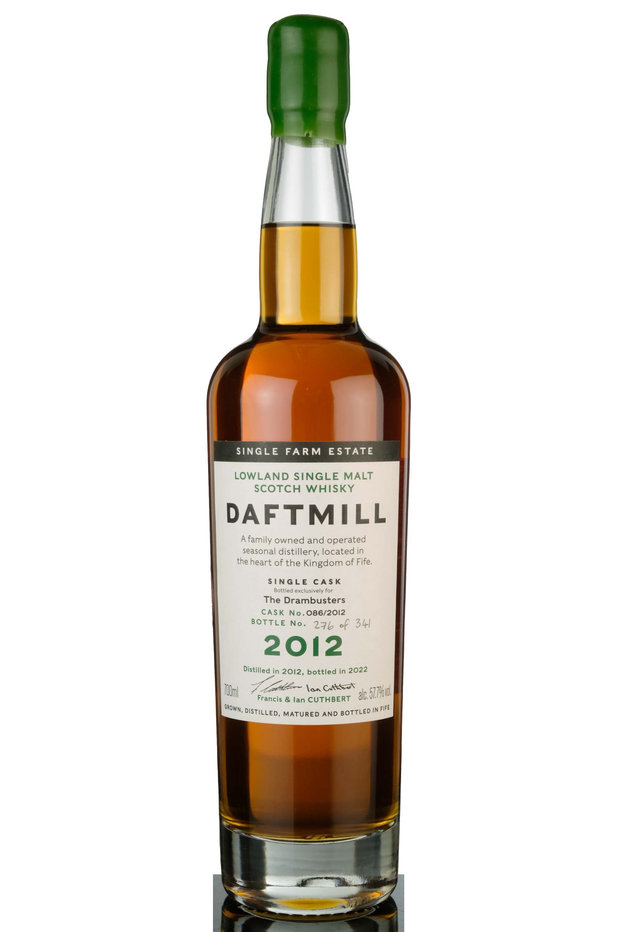 Daftmill 2012-2022 - Single Cask 086 - The Drambusters Exclusive