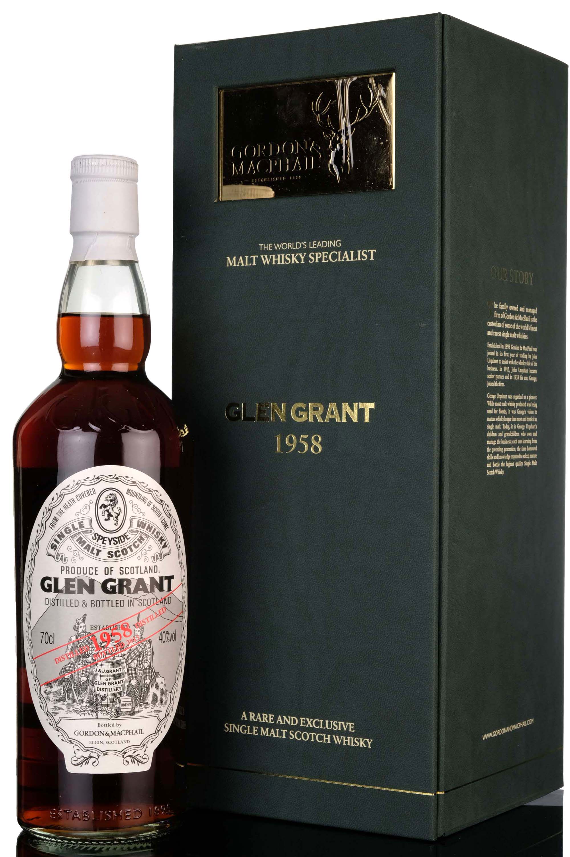 Glen Grant 1958-2013 - 54 Year Old - Gordon & MacPhail - Single Cask 3815