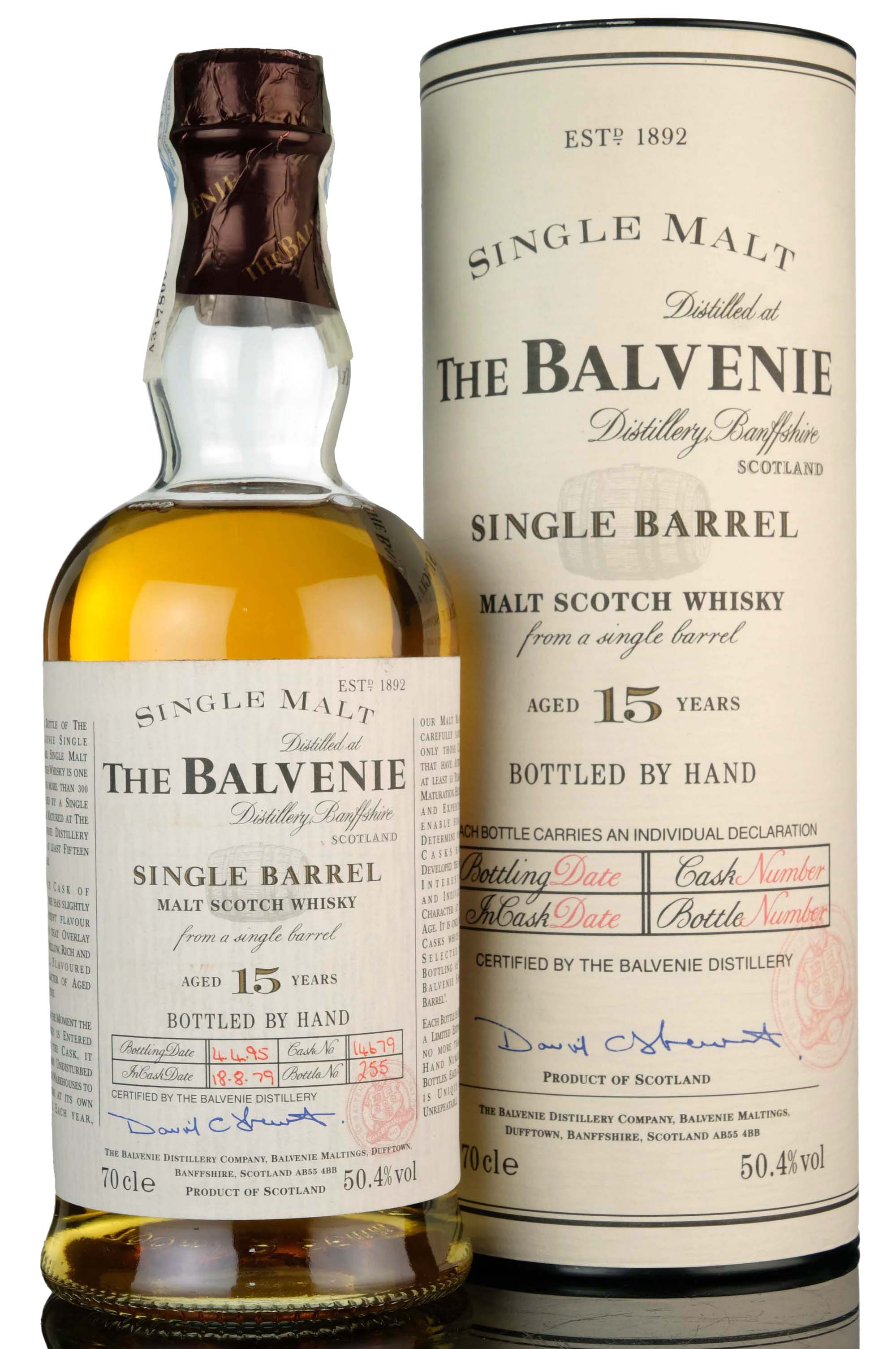 Balvenie 1979-1995 - 15 Year Old - Single Barrel 14679
