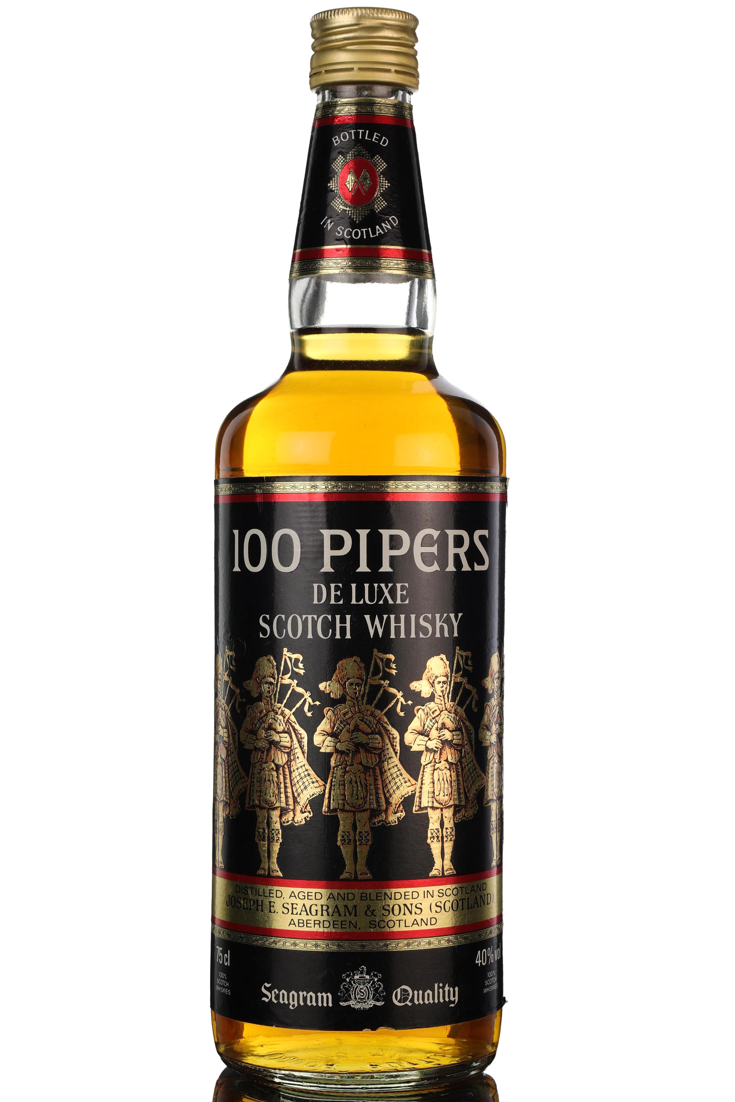 Seagrams 100 Pipers - 1980s