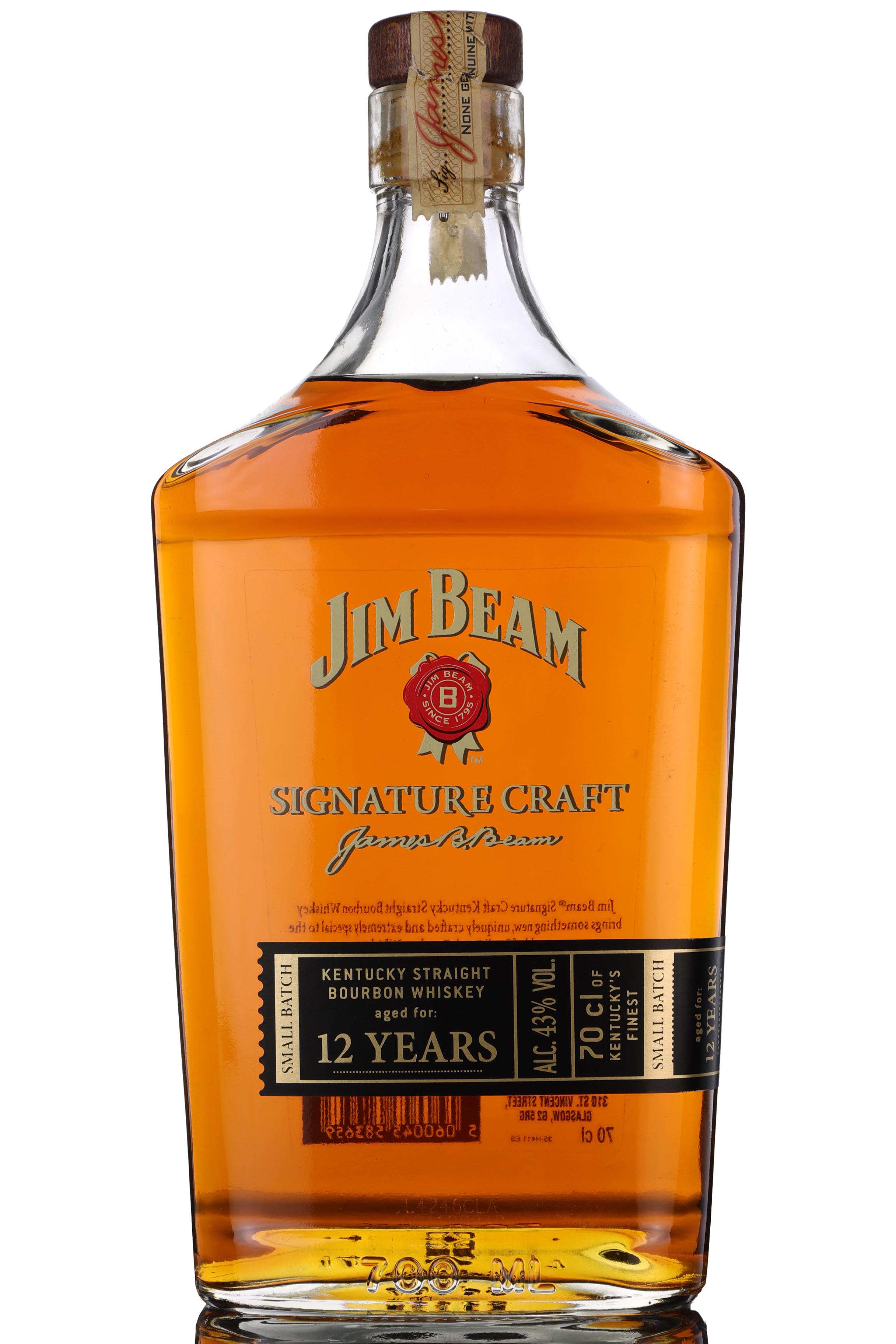 Jim Beam 12 Year Old - Signature Craft - Small Batch - 2014 Release