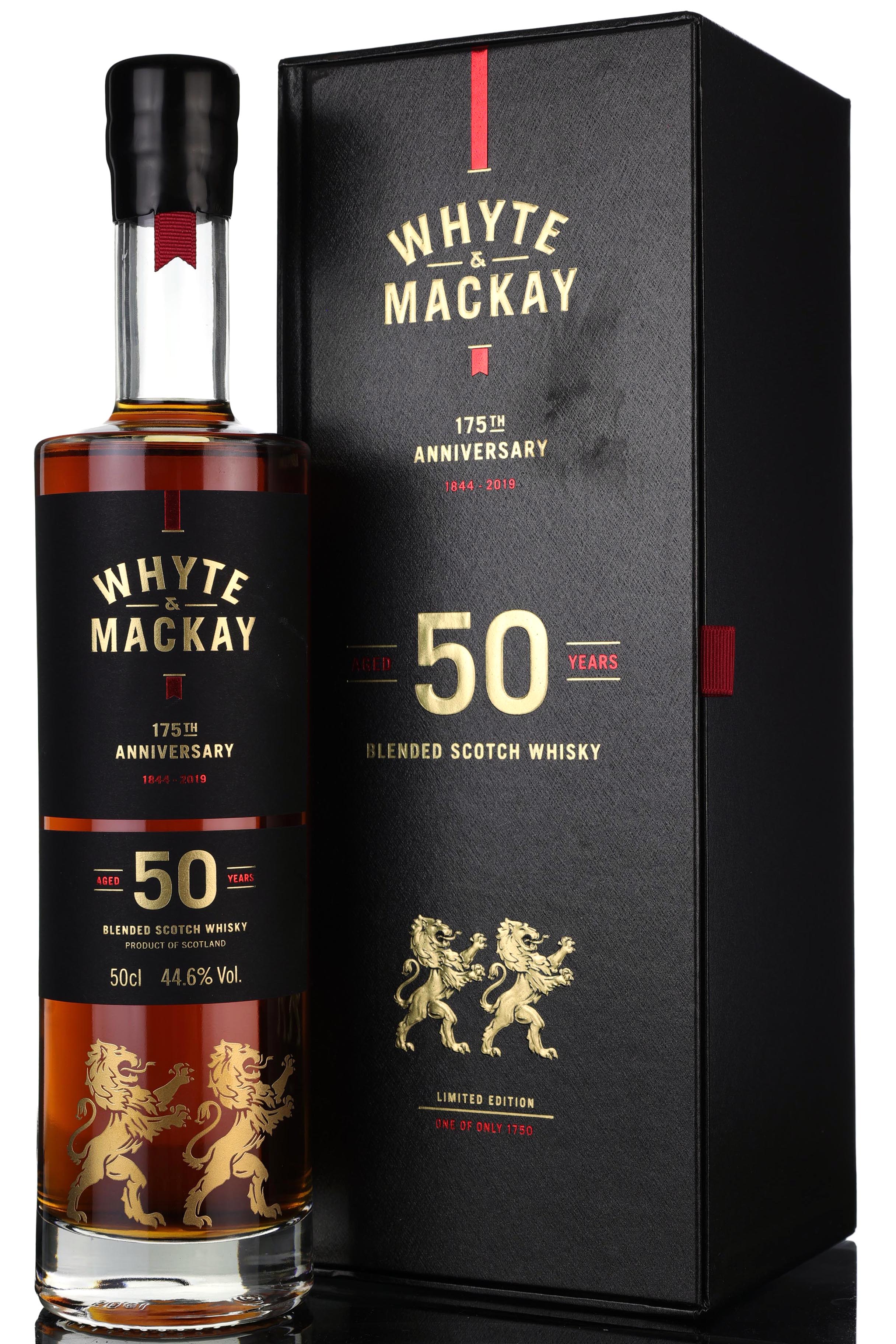 Whyte & MacKay 50 Year Old - 175th Anniversary 1844-2019