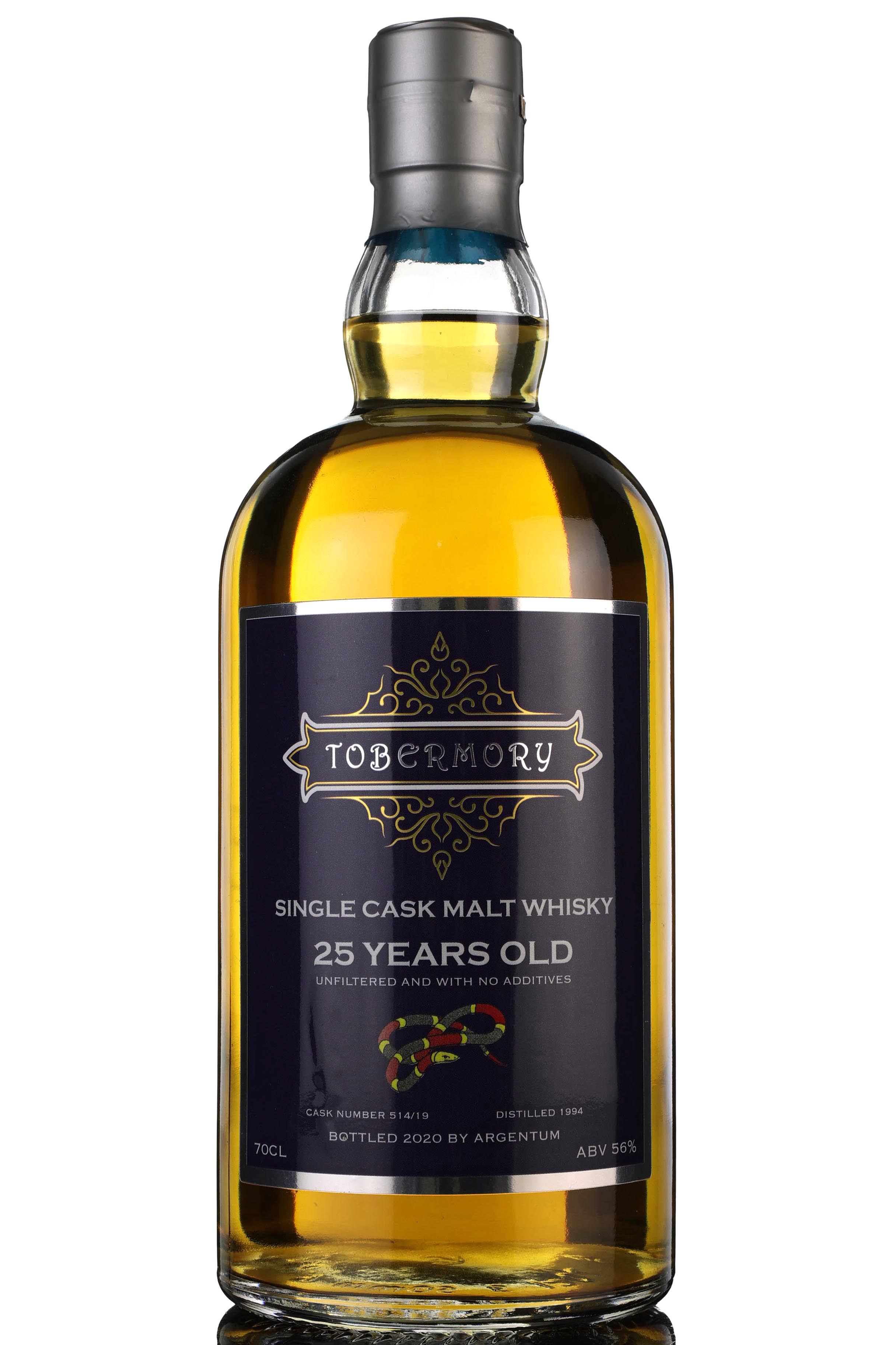 Tobermory 1994-2020 - 25 Year Old - Single Cask 514/19