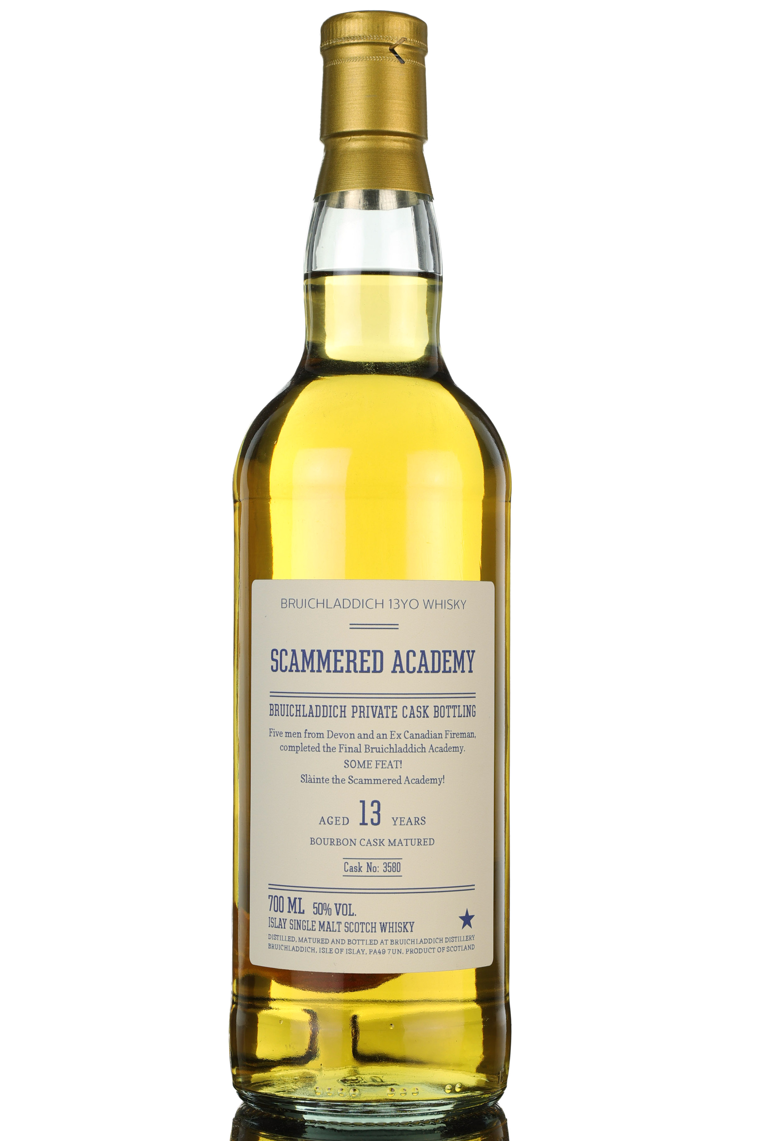 Bruichladdich 13 Year Old - Private Bottling - Single Cask 3580