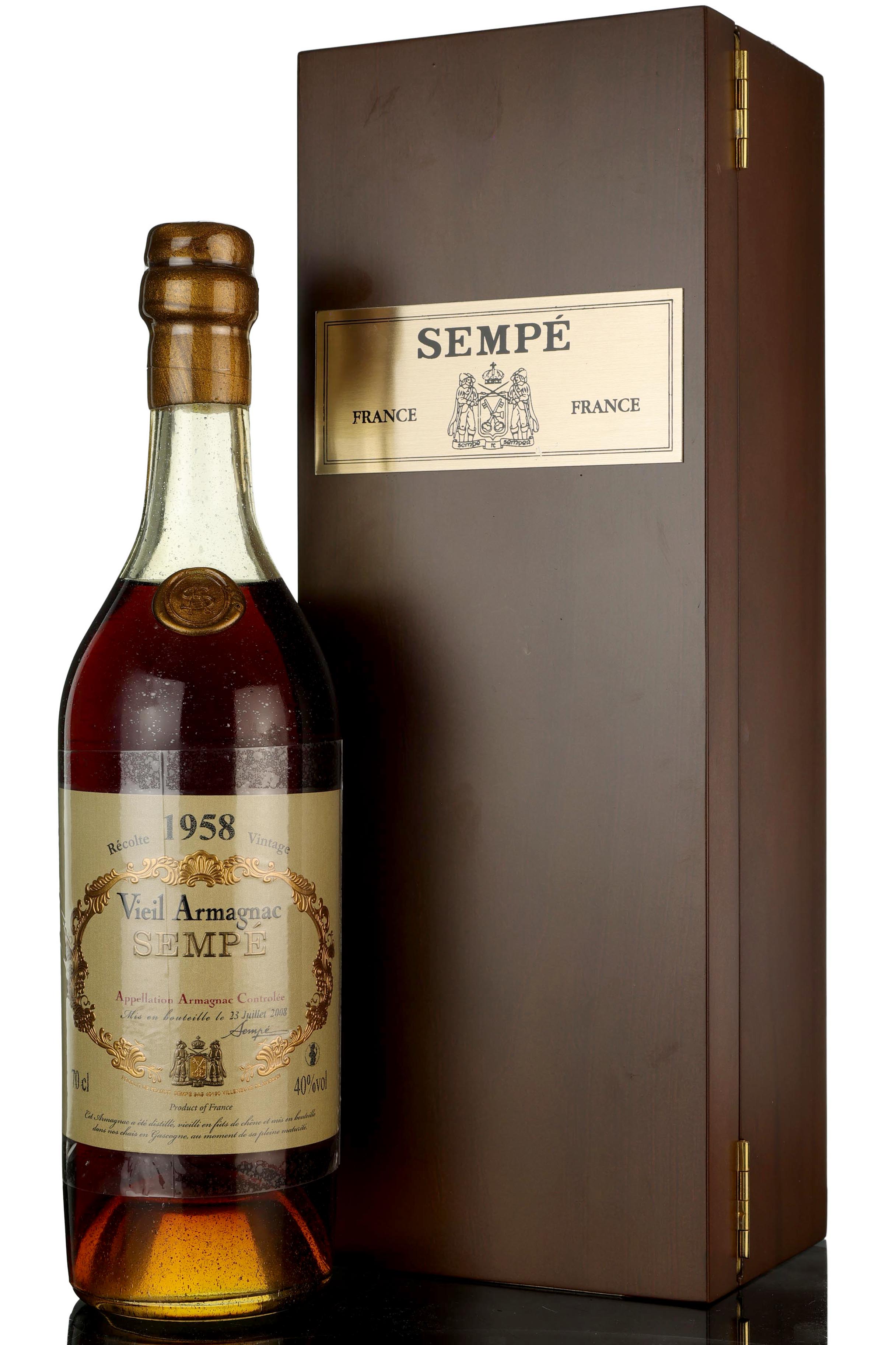 Sempe 1958-2008 - Vieil Armagnac - Single Cask 8306