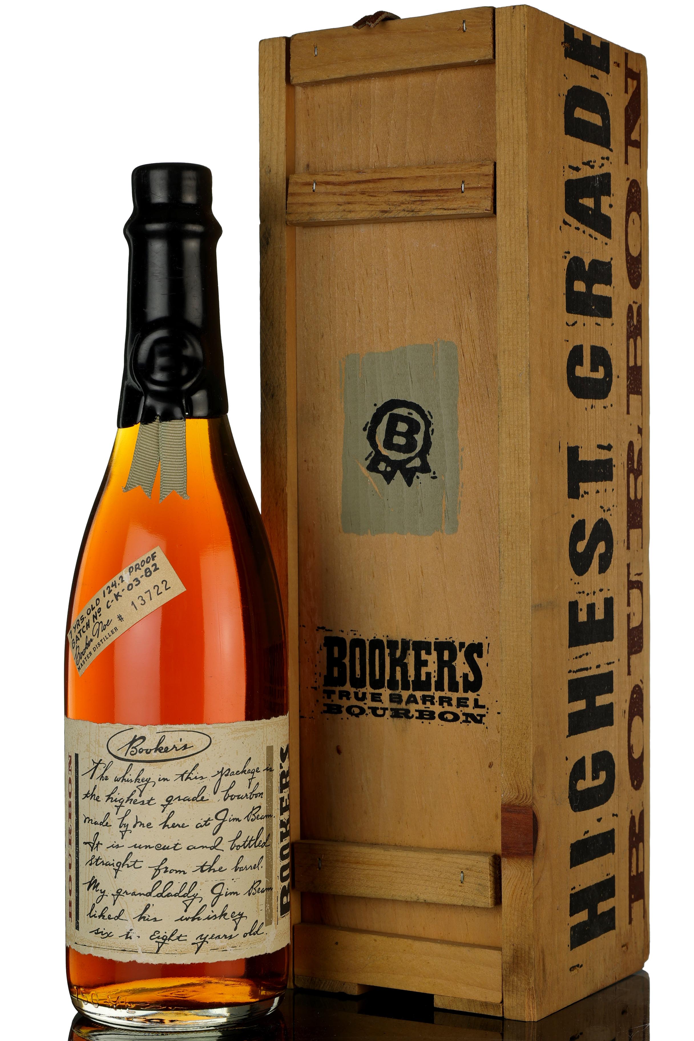Bookers Bourbon 7 Year Old - Batch C-K-03-82