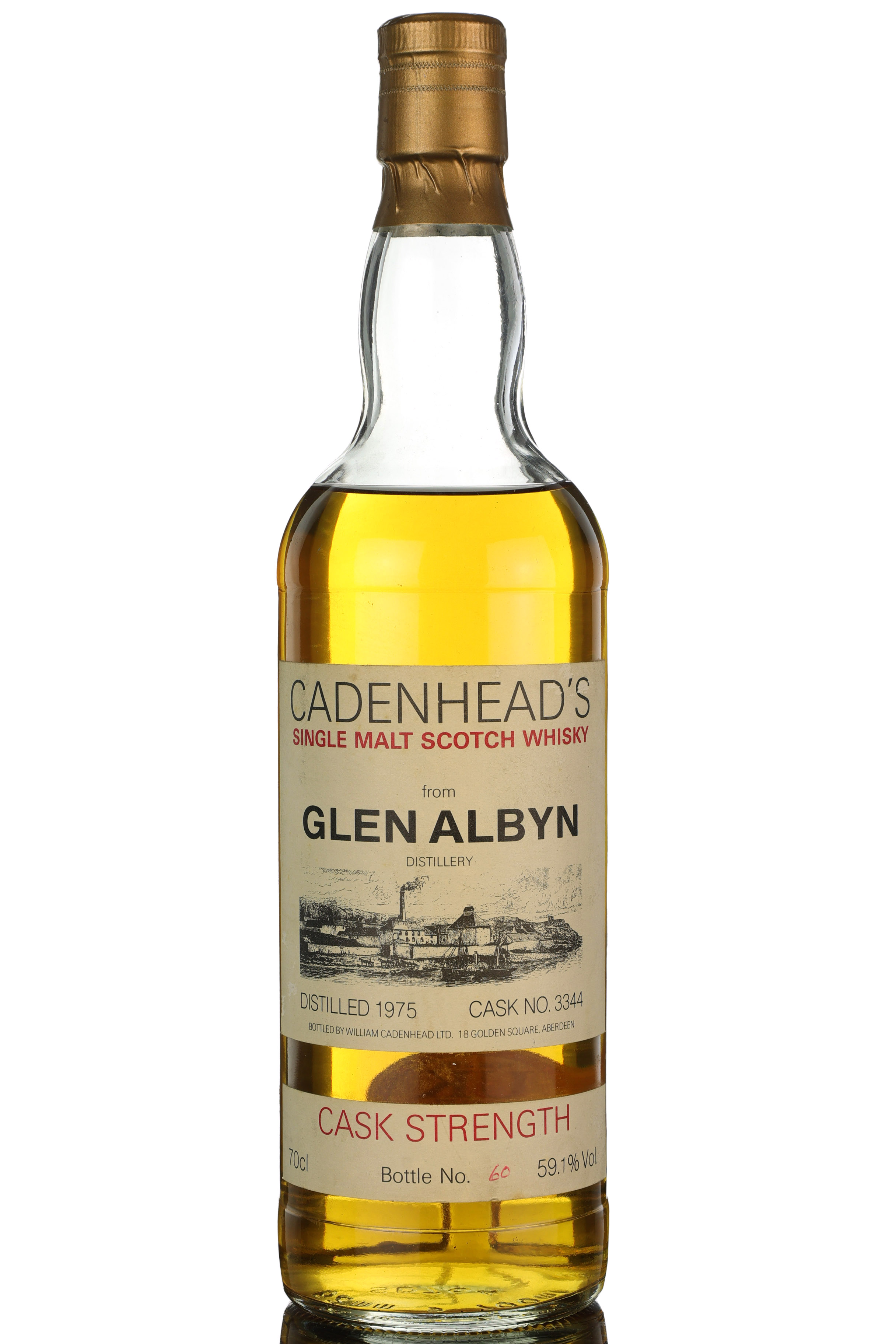 Glen Albyn 1975 - Cadenheads Cask Strength - Single Cask 3344