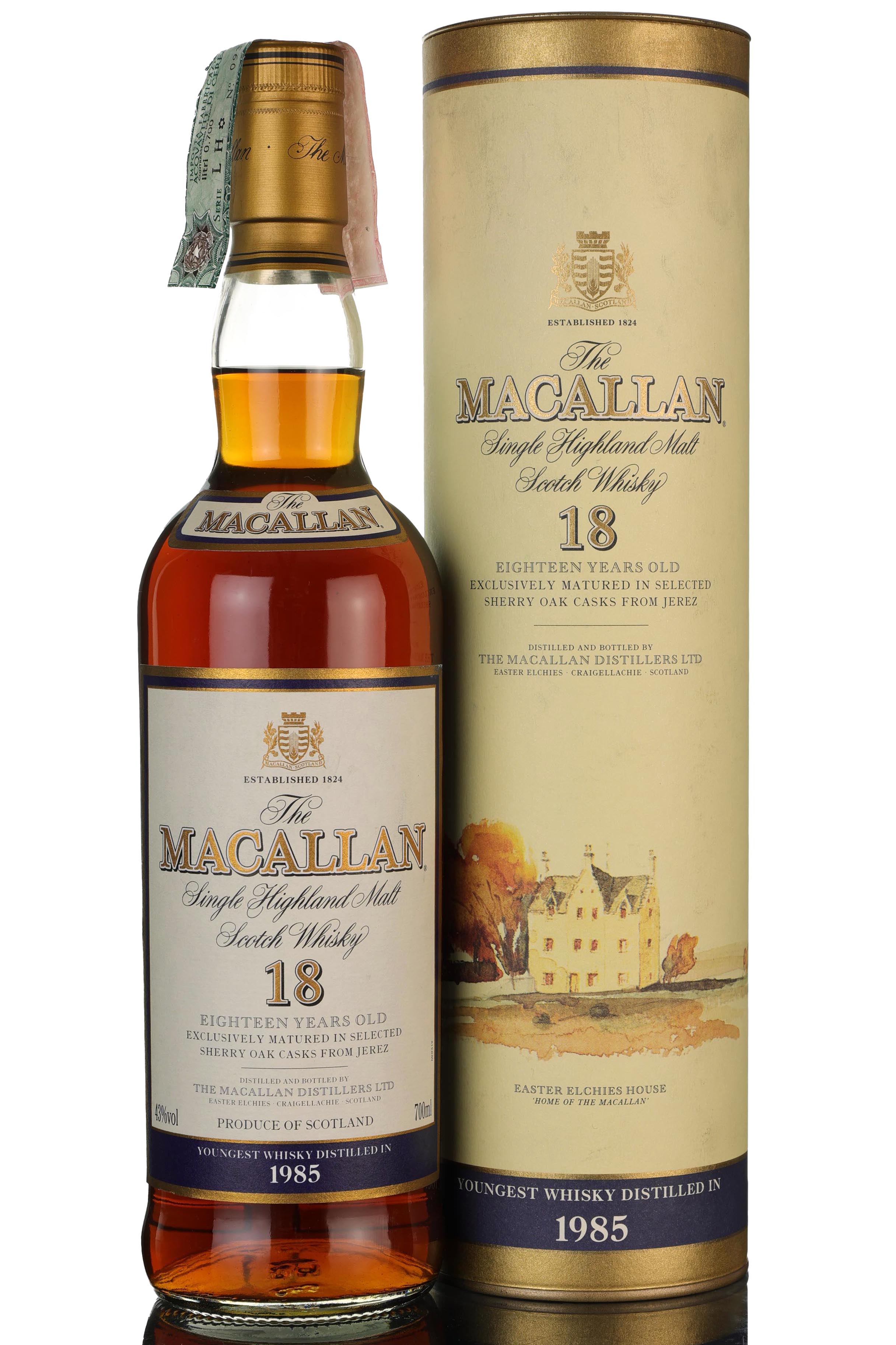Macallan 1985 - 18 Year Old - Sherry Cask - Greek Import