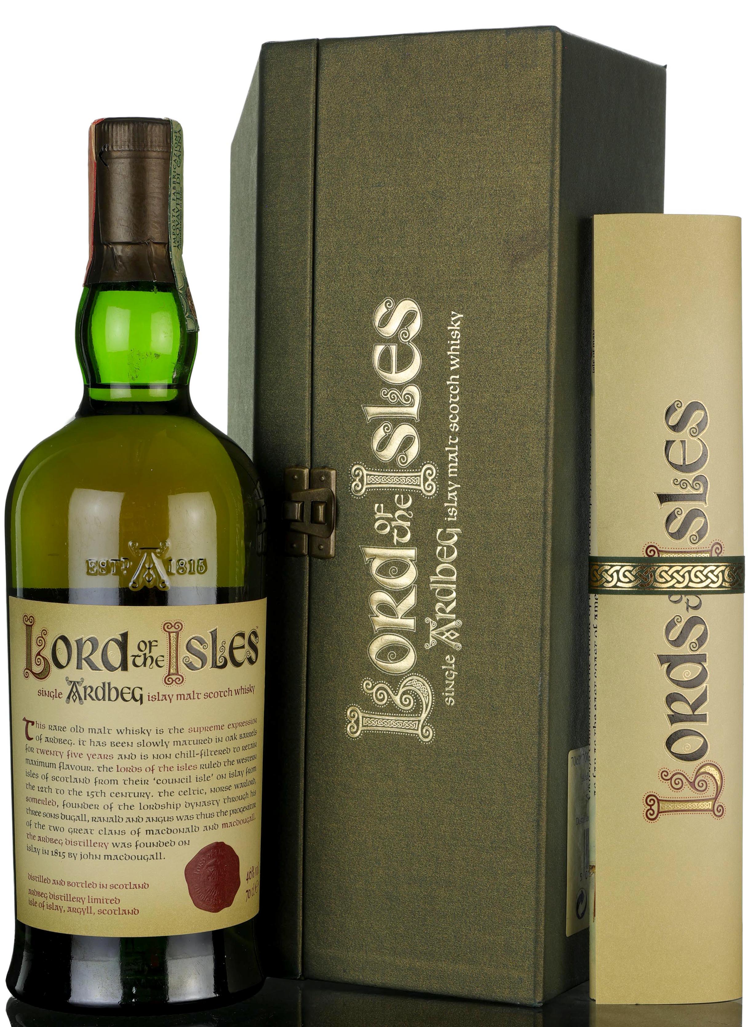 Ardbeg 25 Year Old - Lord Of The Isles