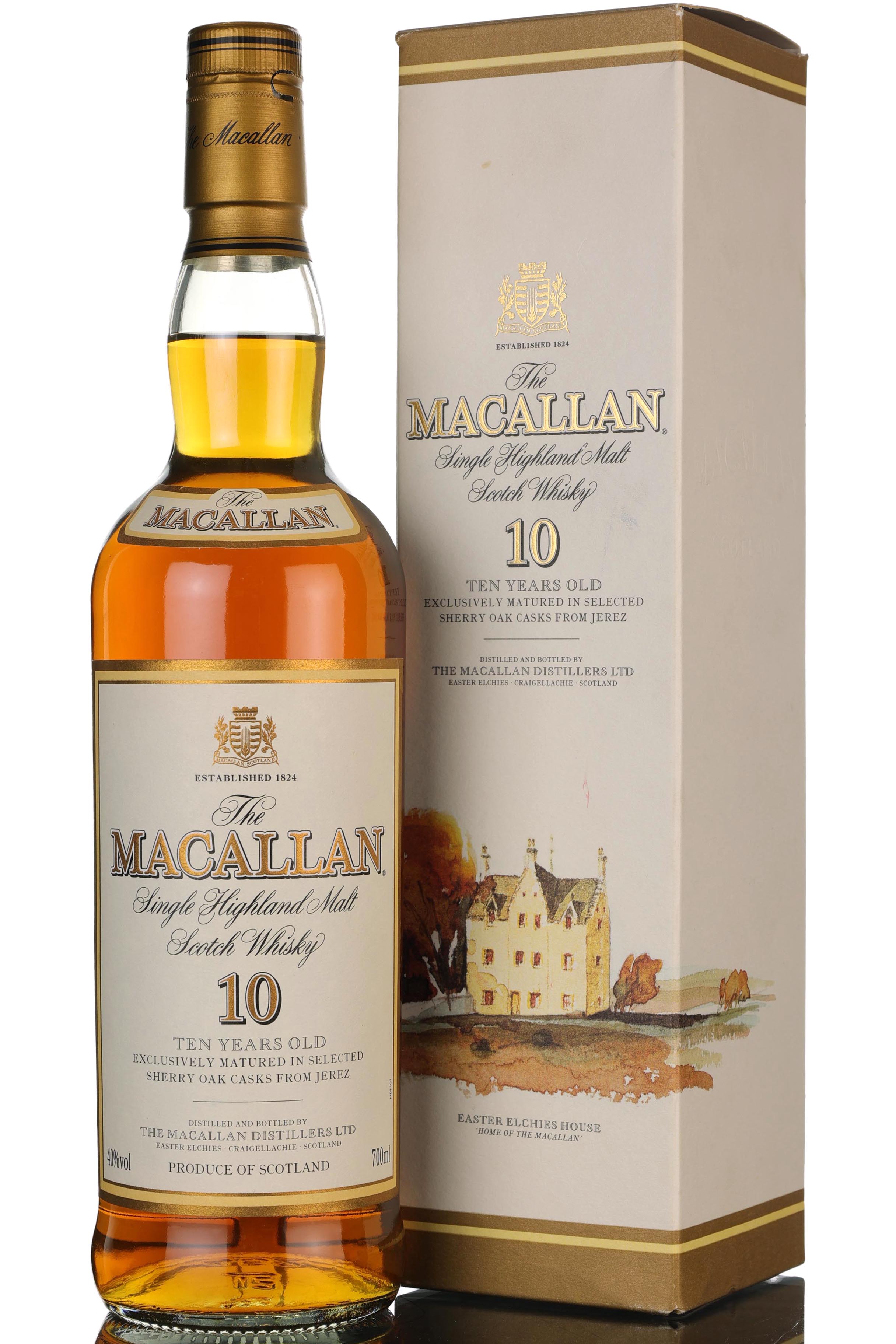 Macallan 10 Year Old - Sherry Cask - Early 2000s