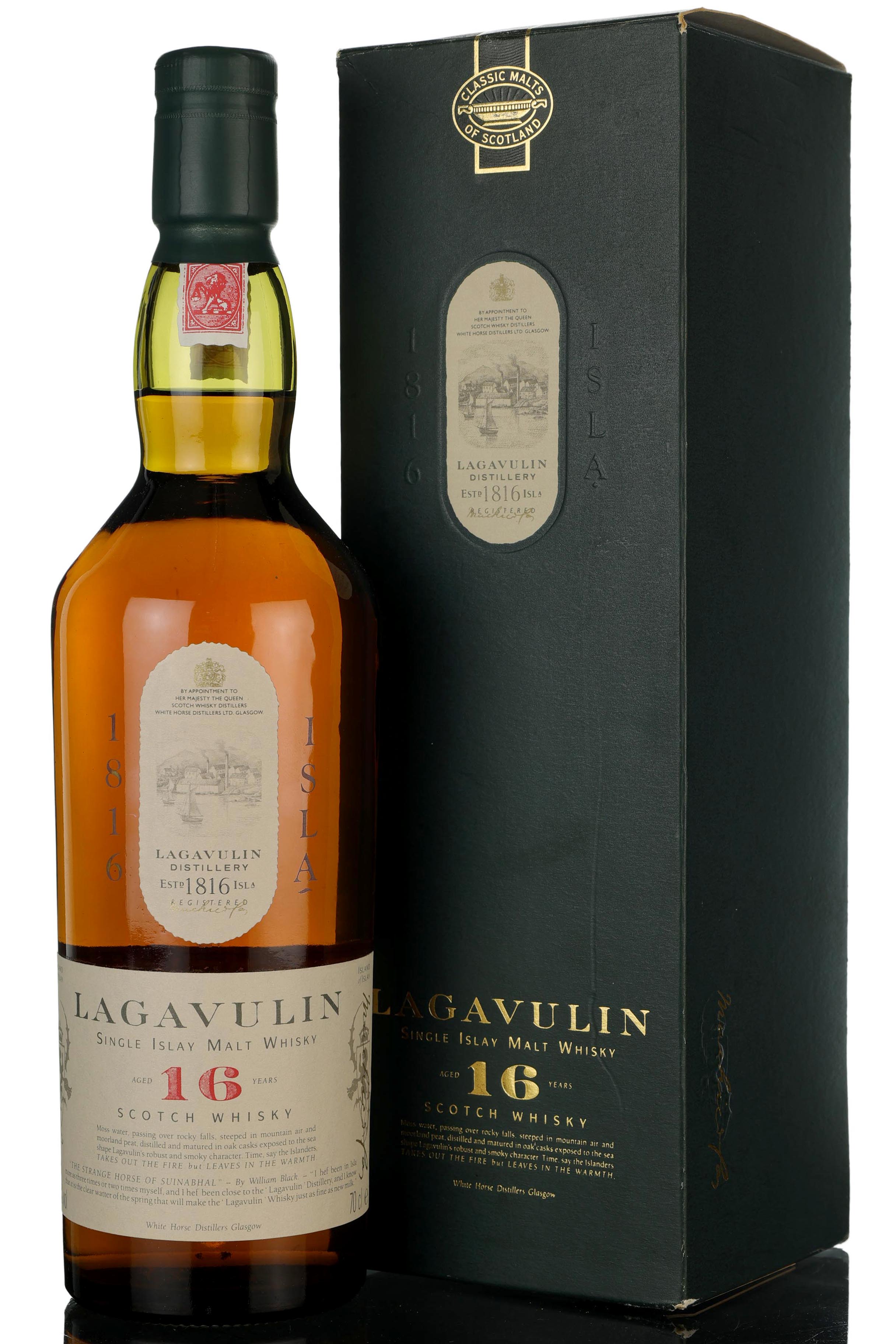 Lagavulin 16 Year Old - White Horse - 1990s