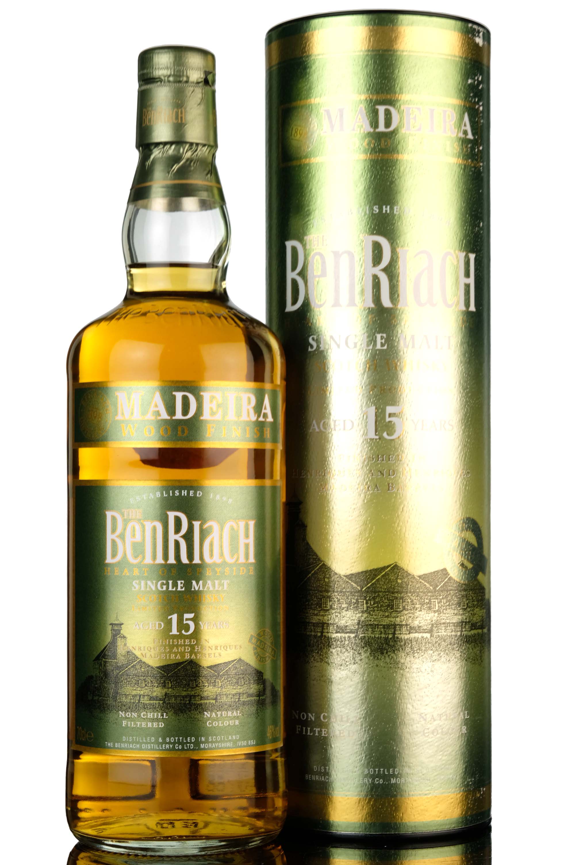 Benriach 15 Year Old - Madeira Wood Finish
