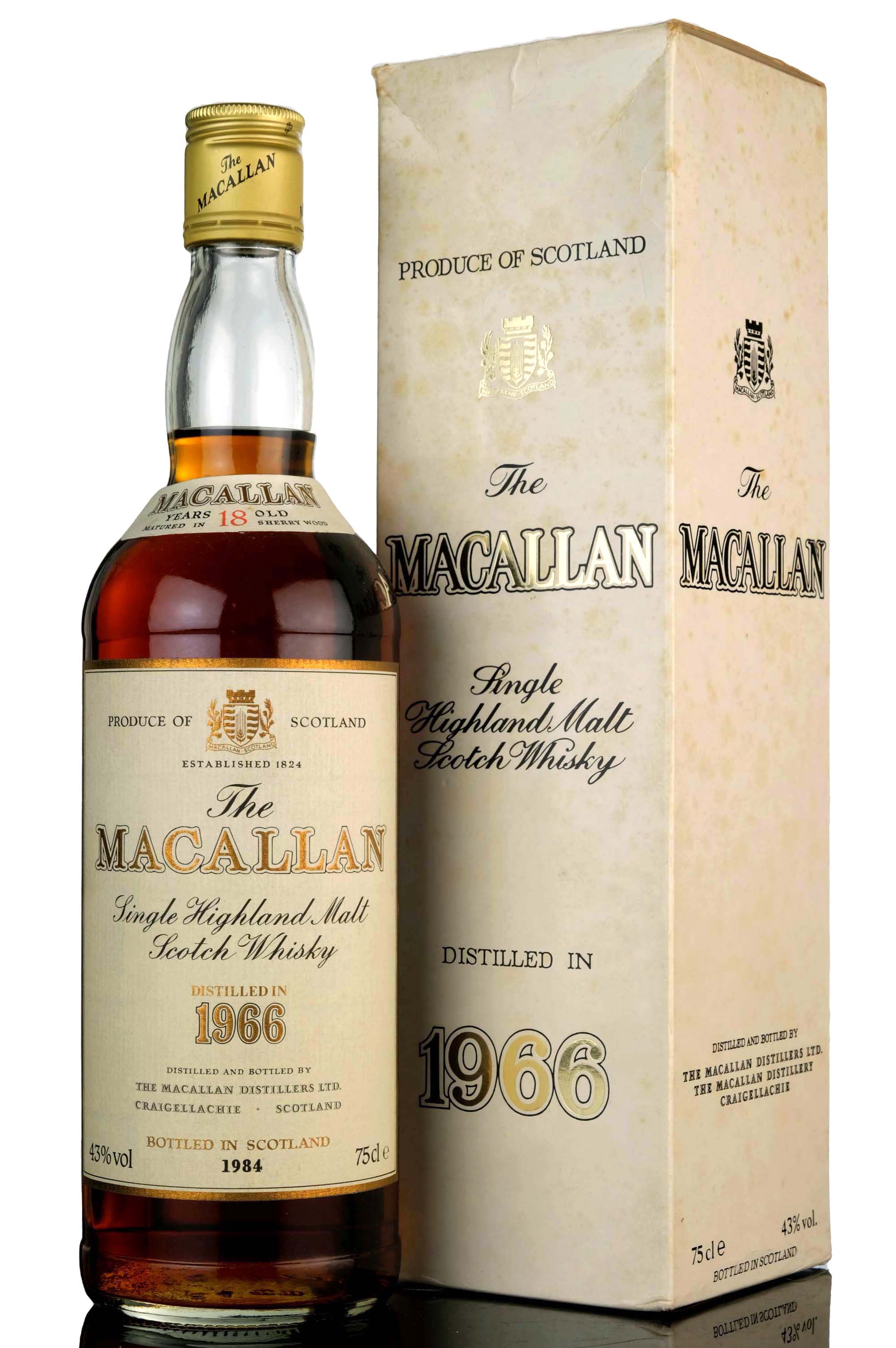Macallan 1966-1984 - 18 Year Old - Sherry Cask - Special Selection