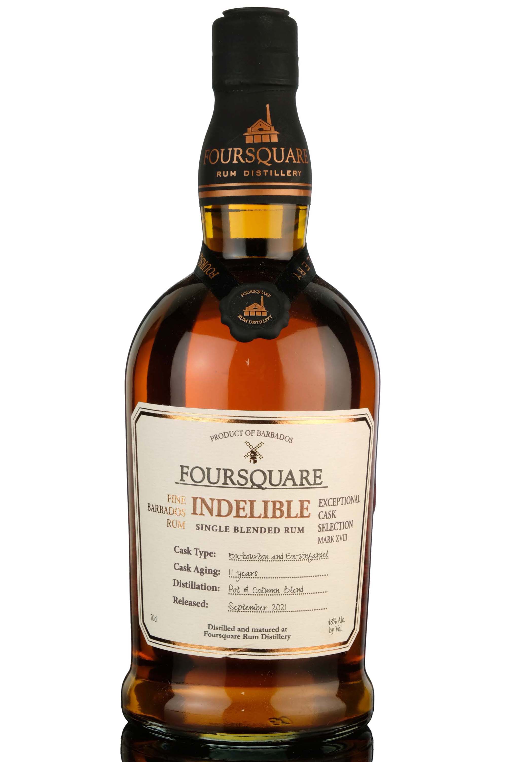 Foursquare 11 Year Old - Exceptional Cask Selection - Indelible - 2021 Release