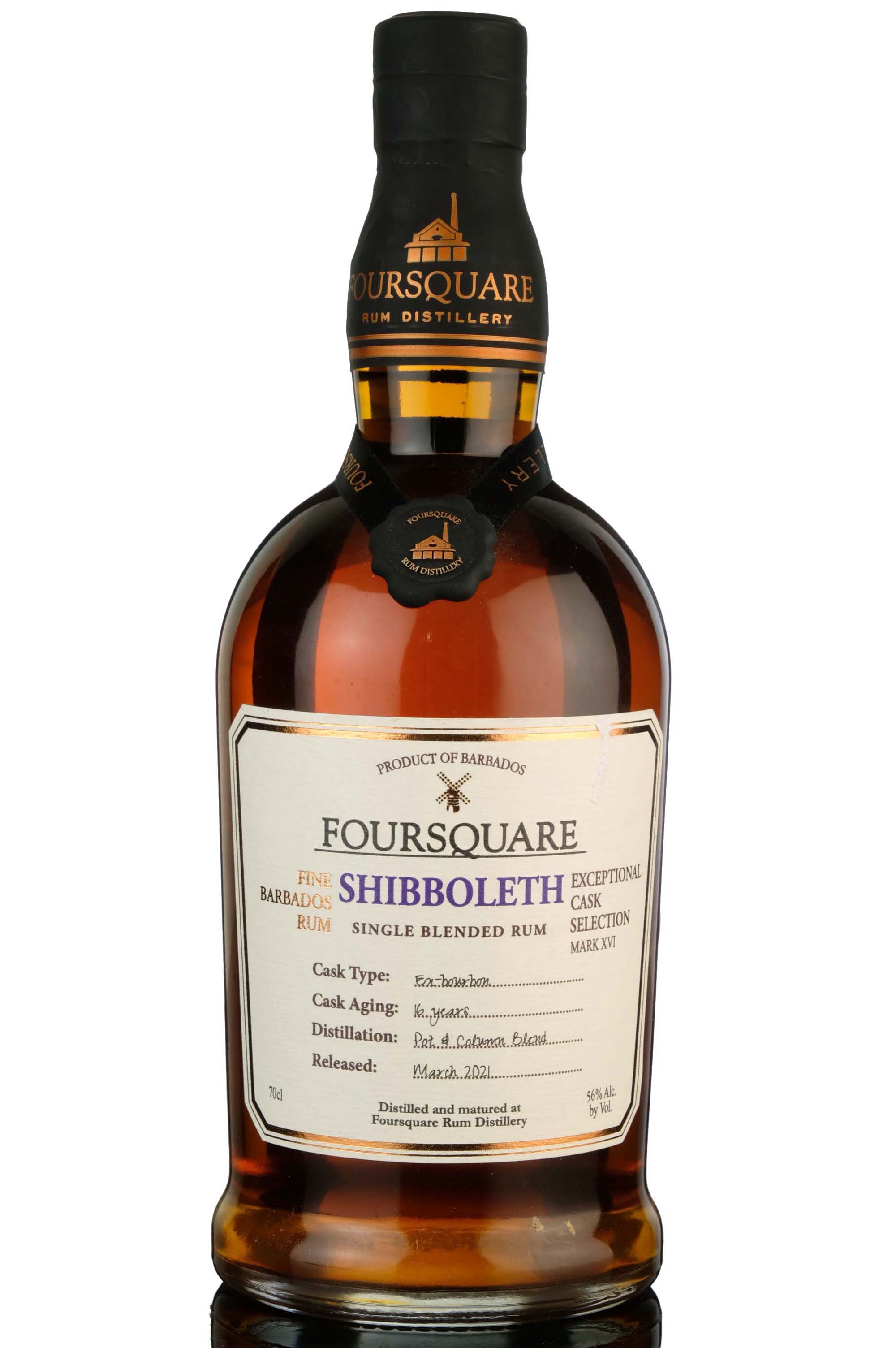 Foursquare 16 Year Old - Exceptional Cask Selection - Shibboleth - 2021 Release