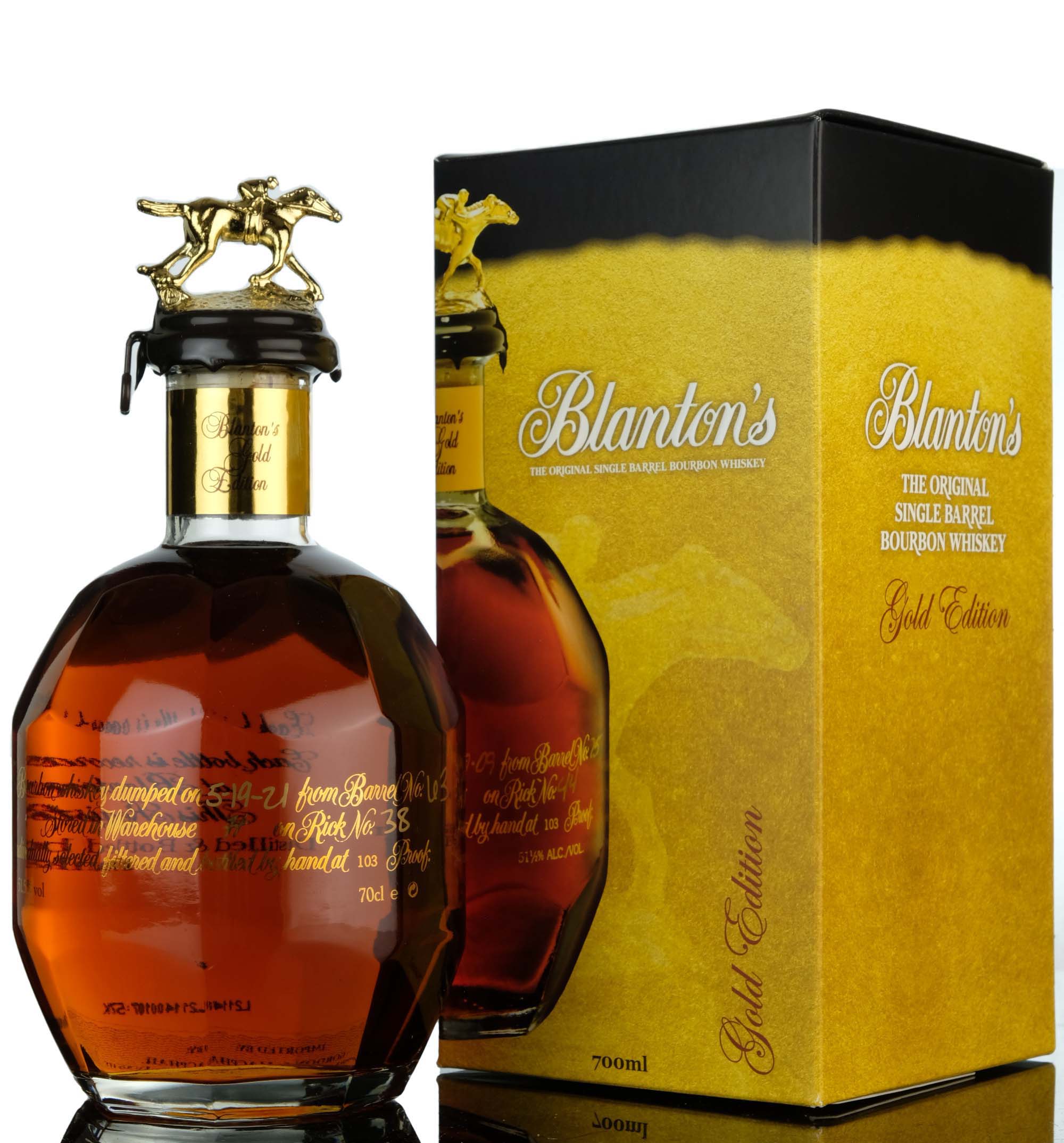Blantons Gold Edition - Single Barrel 63 - 2021 Release