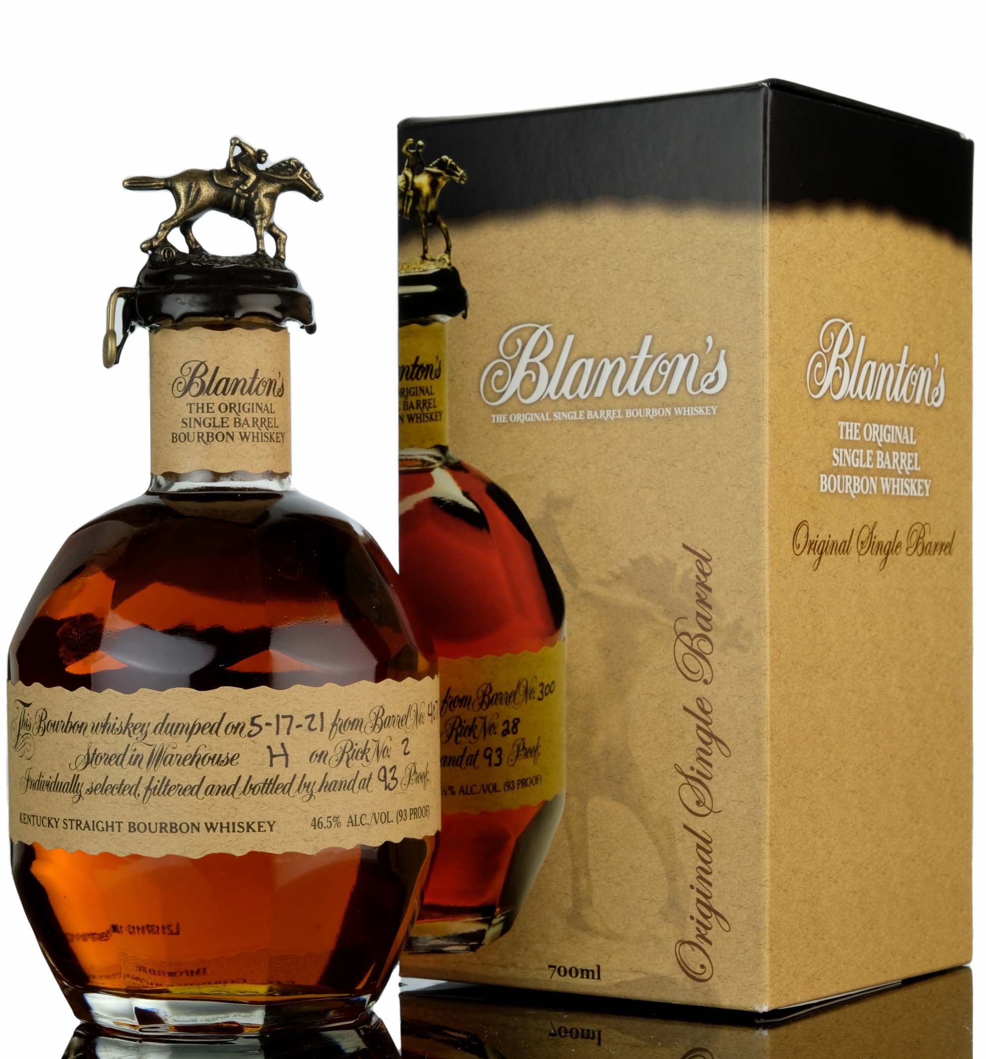 Blantons The Original - Single Barrel 407 - 2021 Release