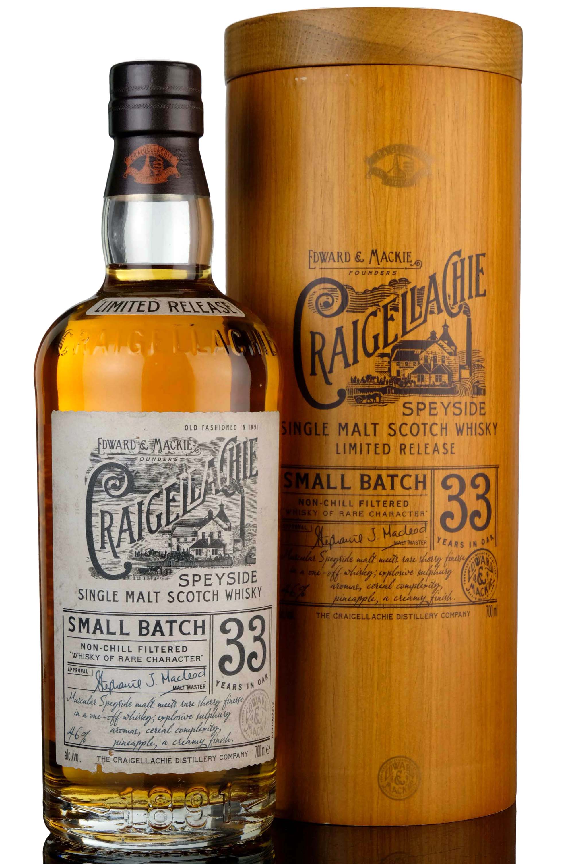Craigellachie 33 Year Old - Small Batch - 2018 Release