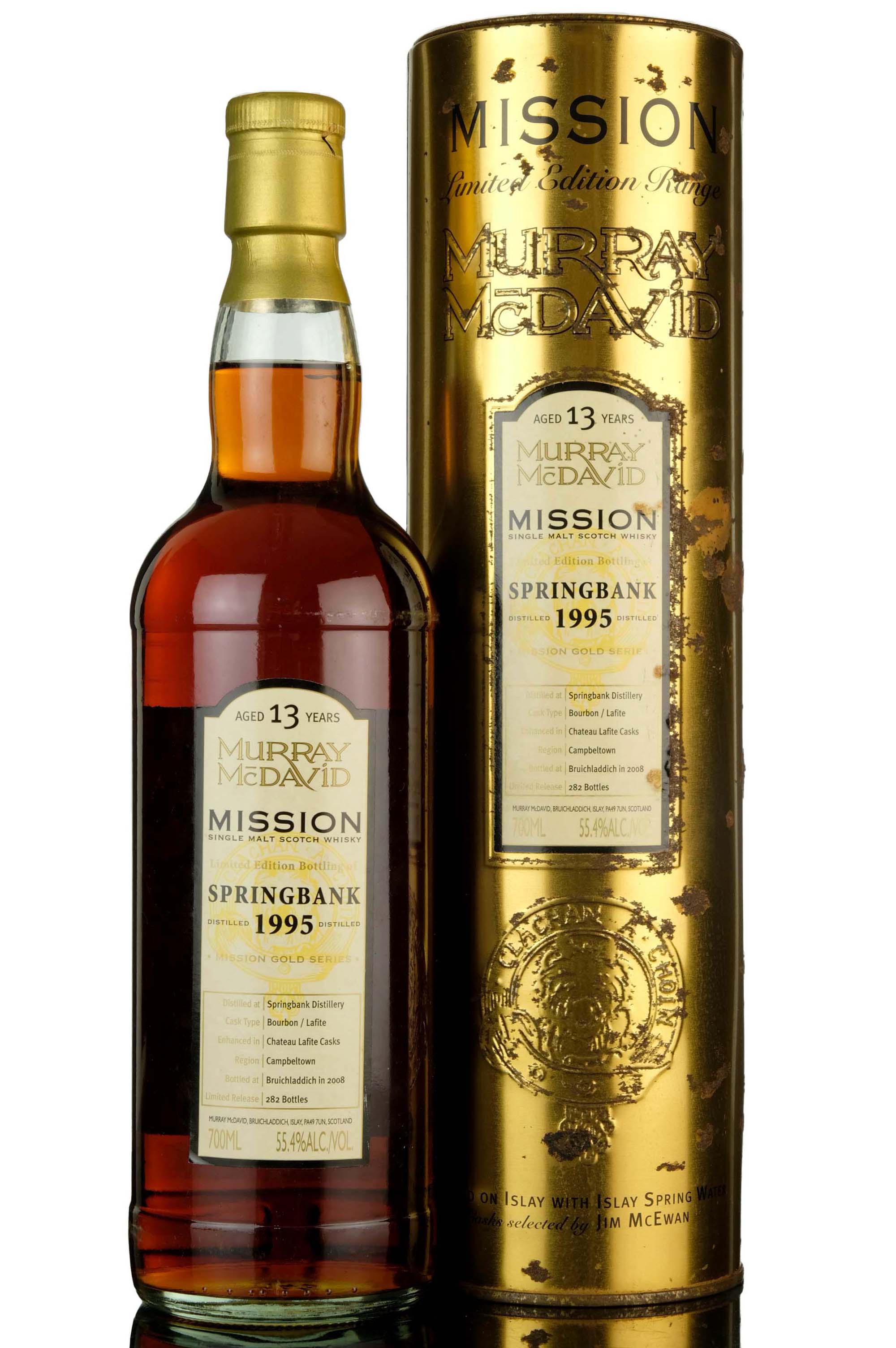 Springbank 1995-2008 - 13 Year Old - Murray McDavid - Mission Gold