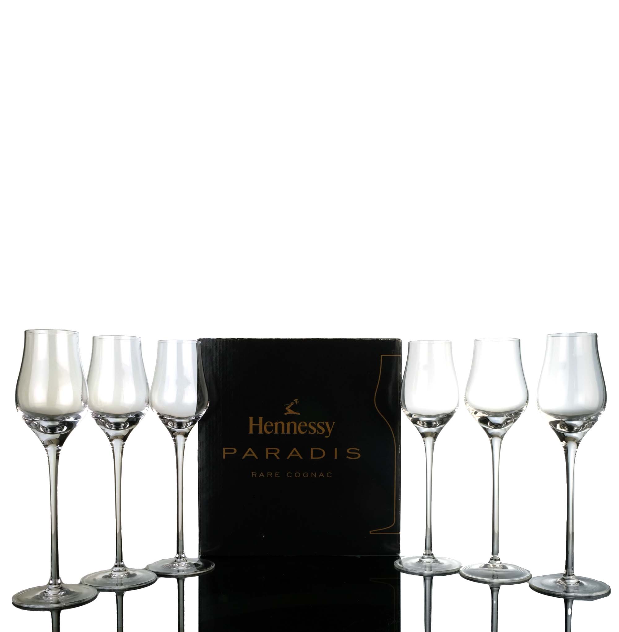 Hennessy Paradis Crystal Cognac Glasses