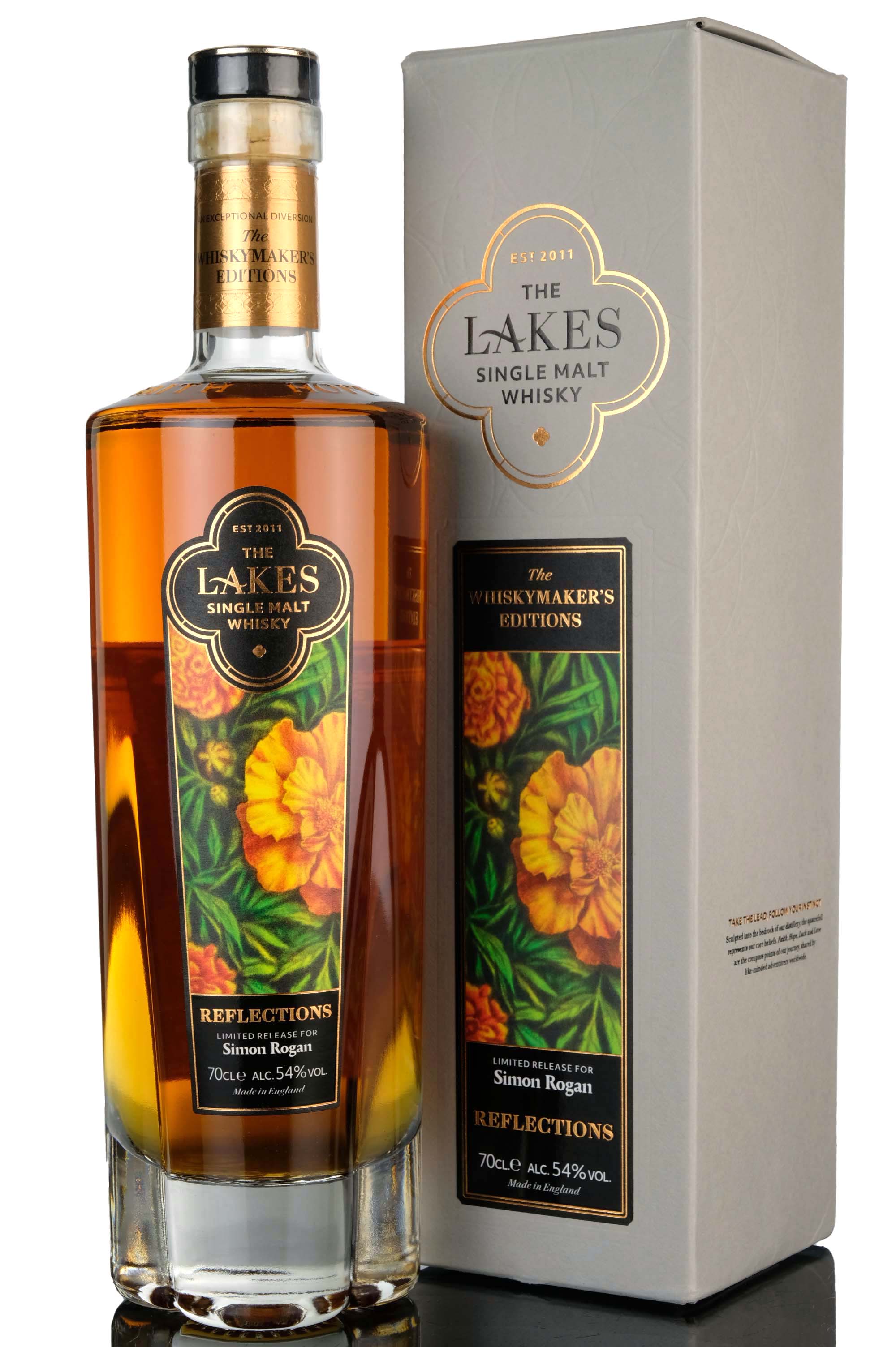 The Lakes Distillery The Whiskymakers Editions Reflections For Simon Rogan - 2022 Release